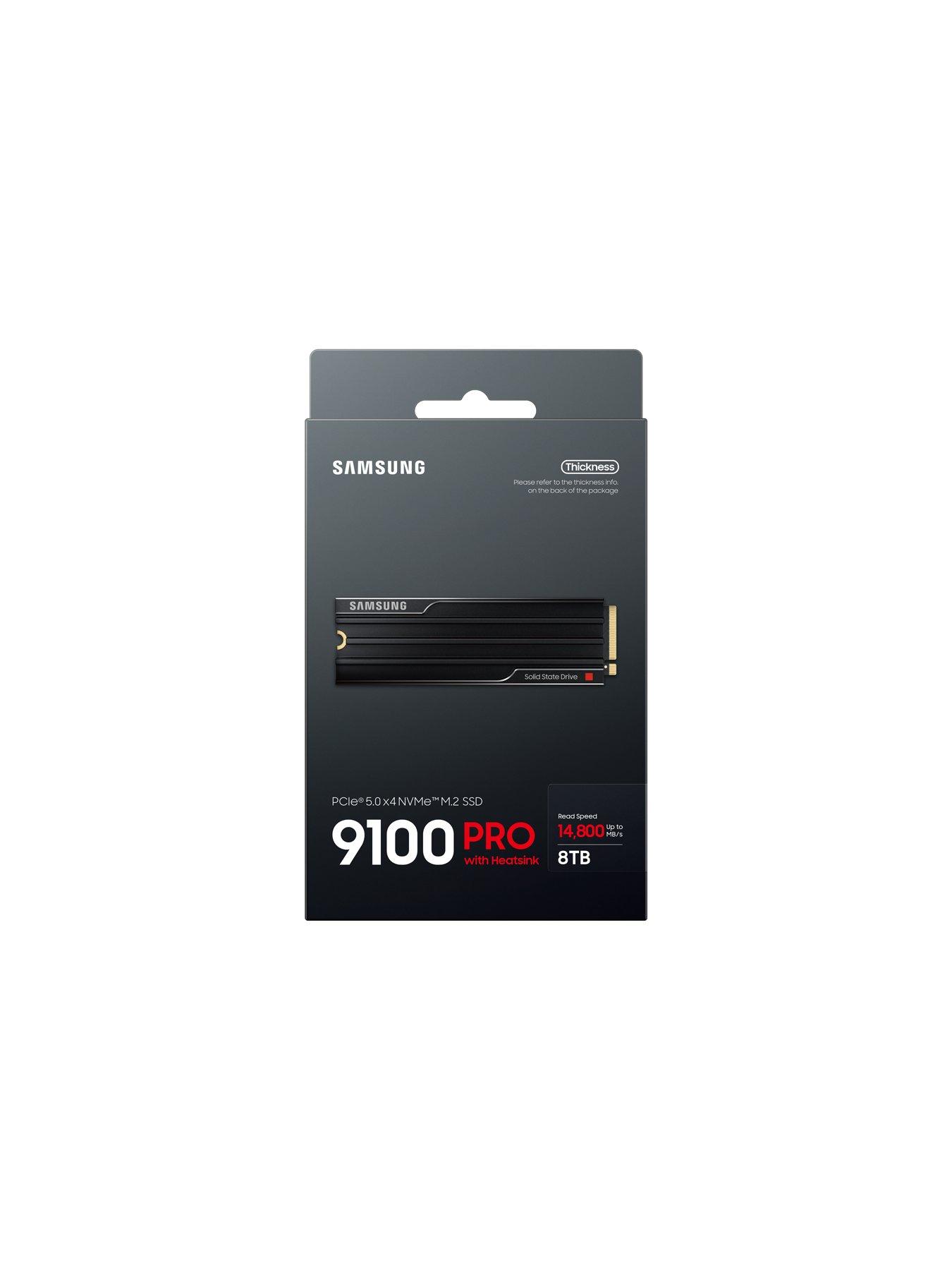 Image 4 of 7 of Samsung 9100 Pro with Heatsink PCIe 5.0 NVMe M.2 8TB SSD