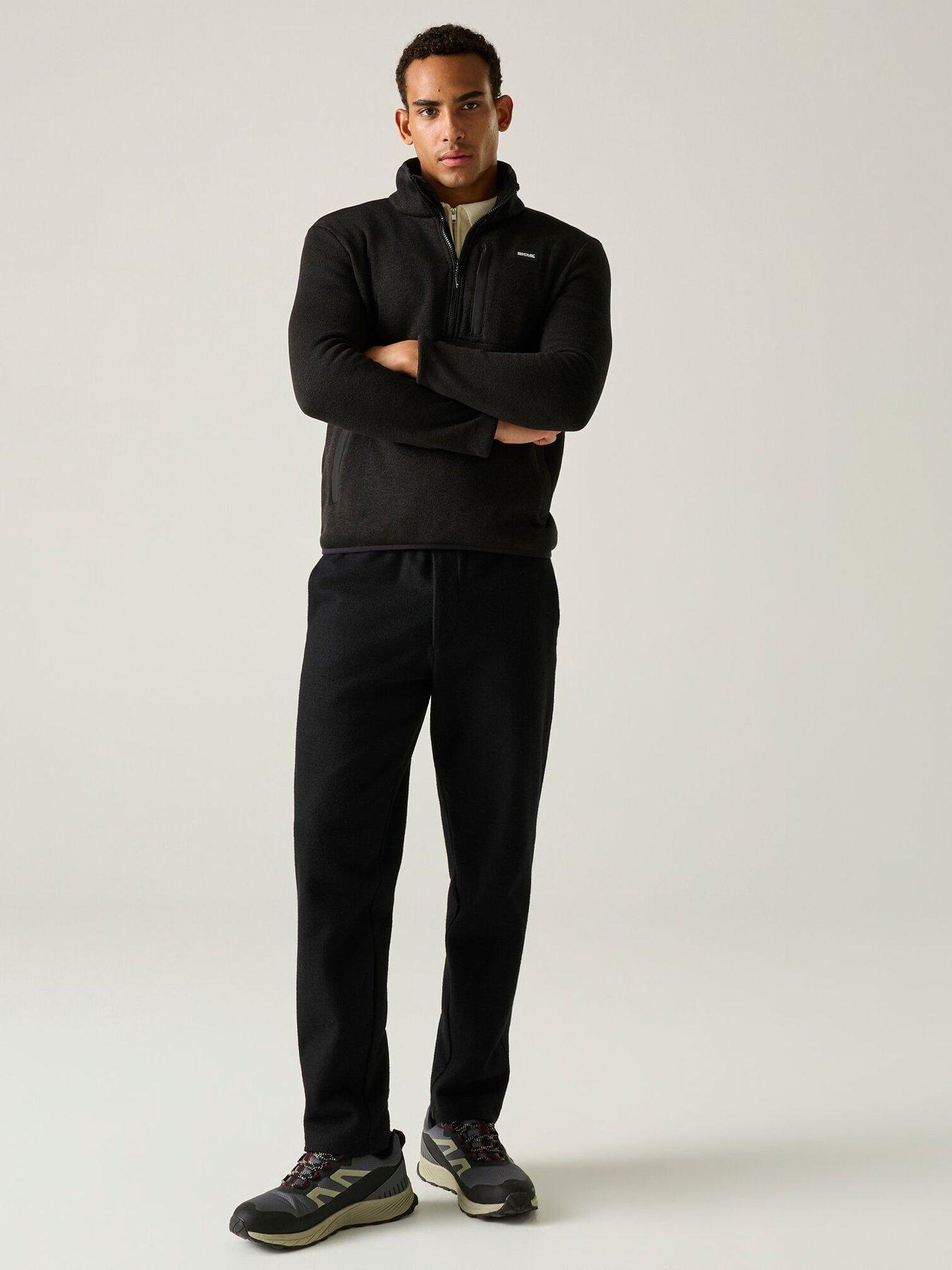 Image 5 of 7 of Regatta Mens Barlee Half Zip Fleece - Black