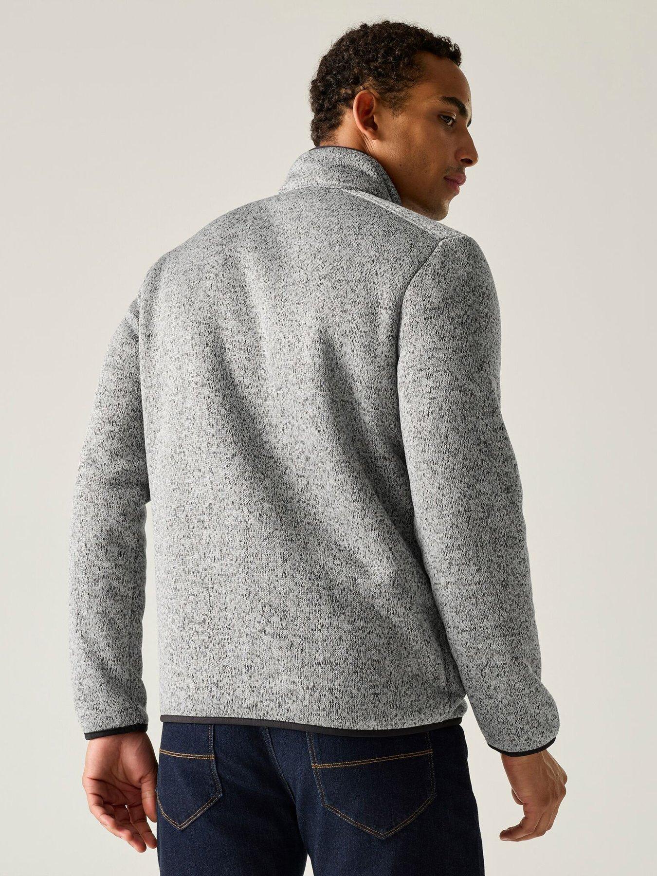 Image 3 of 7 of Regatta Mens Barlee Half Zip Fleece - Grey