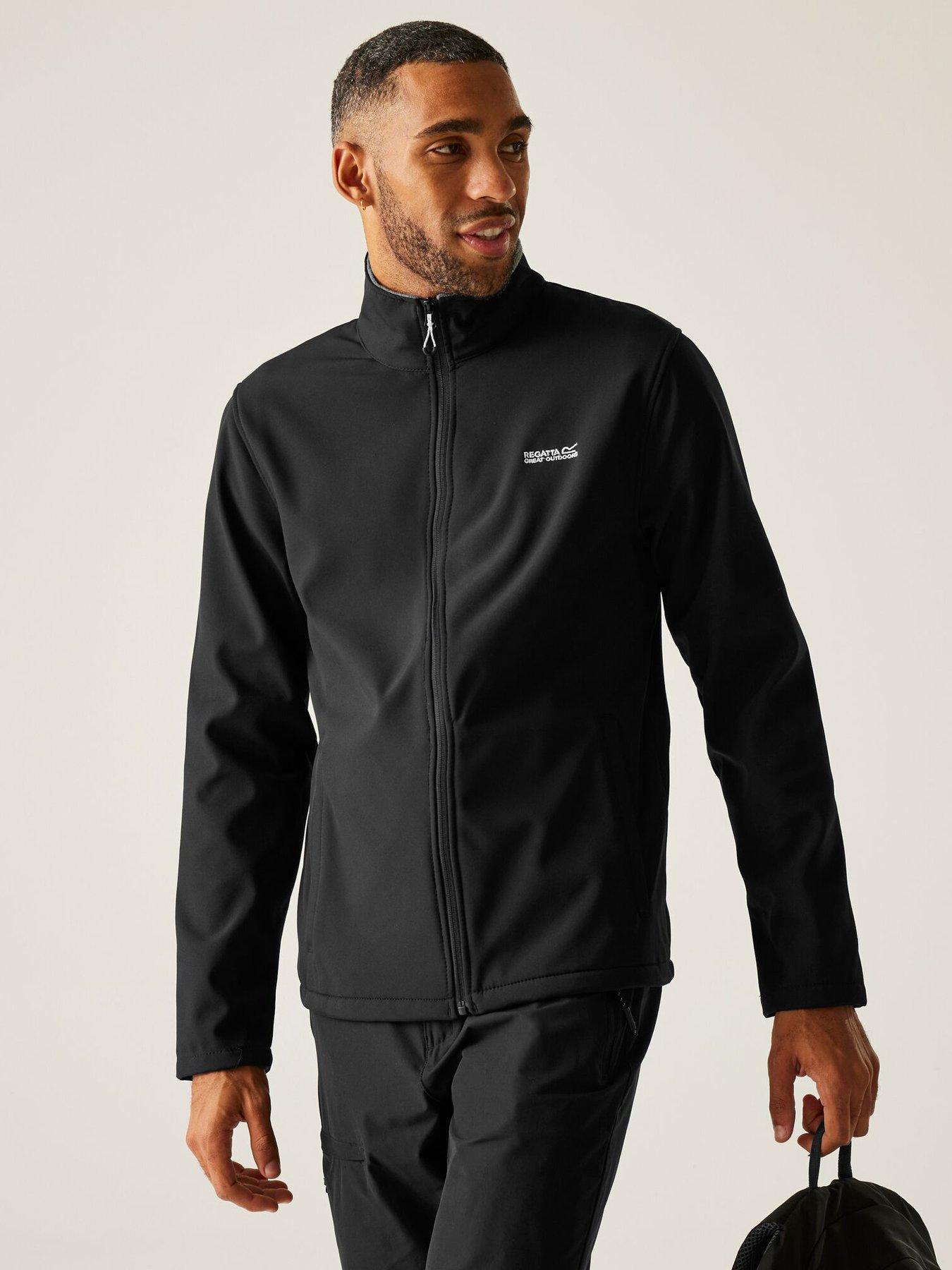 Regatta Mens Cera V Softshell -black