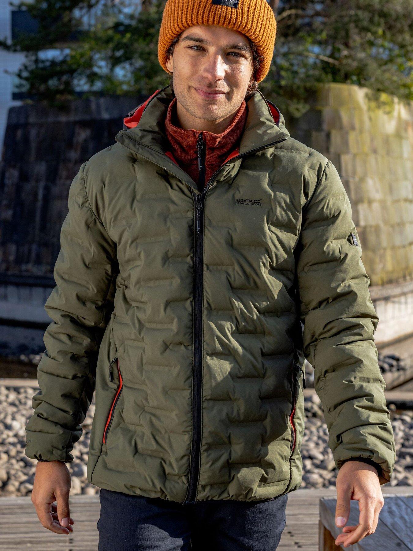 Image 1 of 7 of Regatta Mens Astrel Baffled/quilted -dark Khaki (rooibos Tea).
