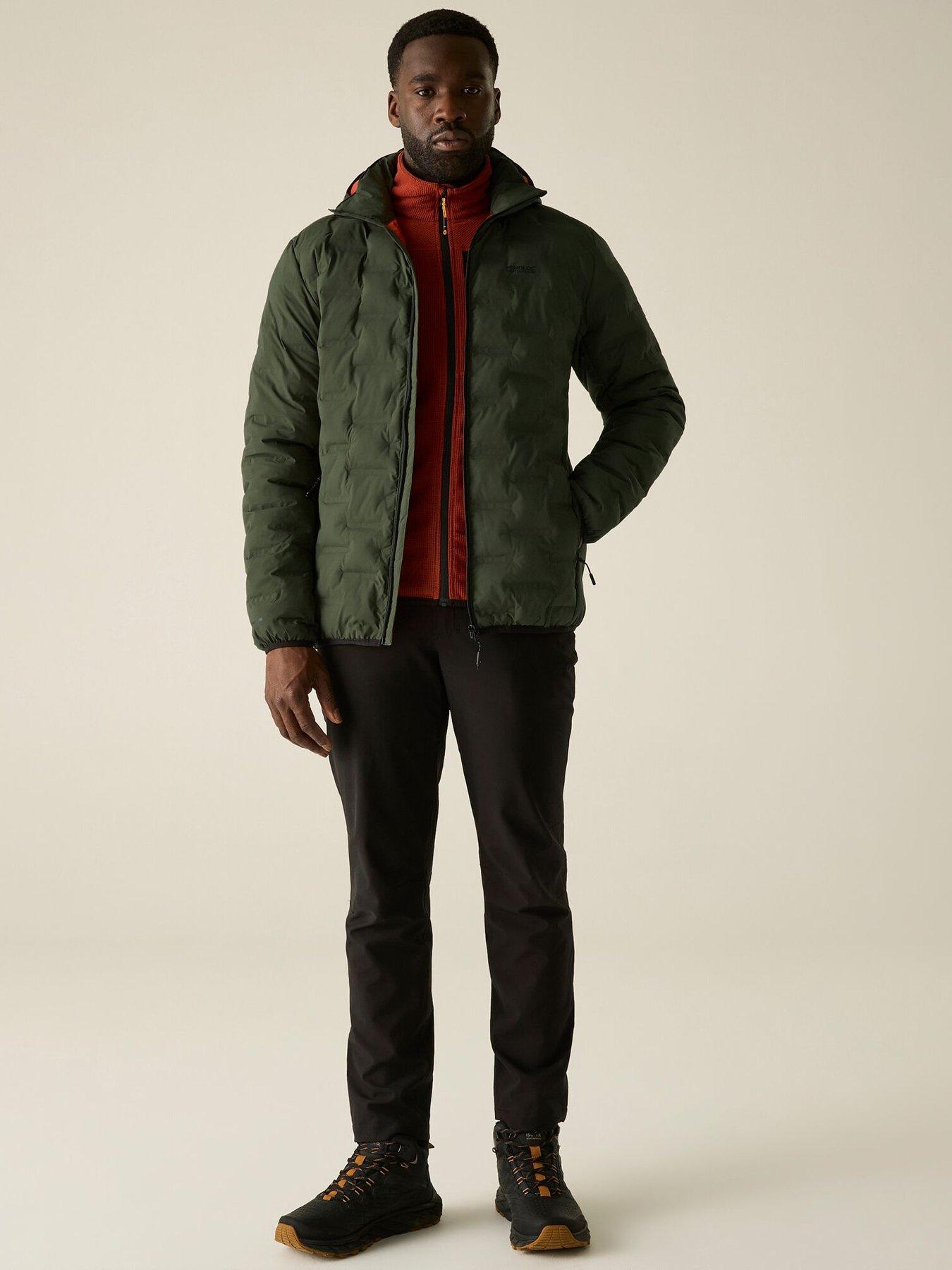 Image 3 of 7 of Regatta Mens Astrel Baffled/quilted -dark Khaki (rooibos Tea).