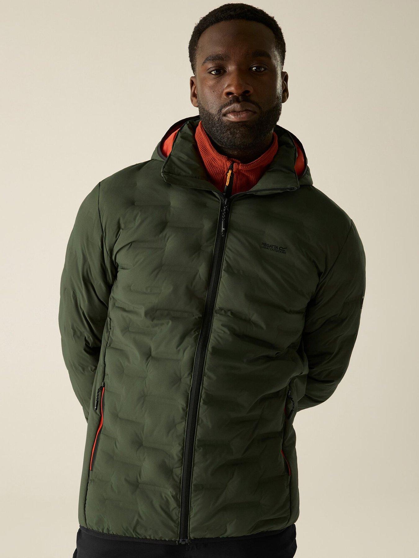 Image 4 of 7 of Regatta Mens Astrel Baffled/quilted -dark Khaki (rooibos Tea).