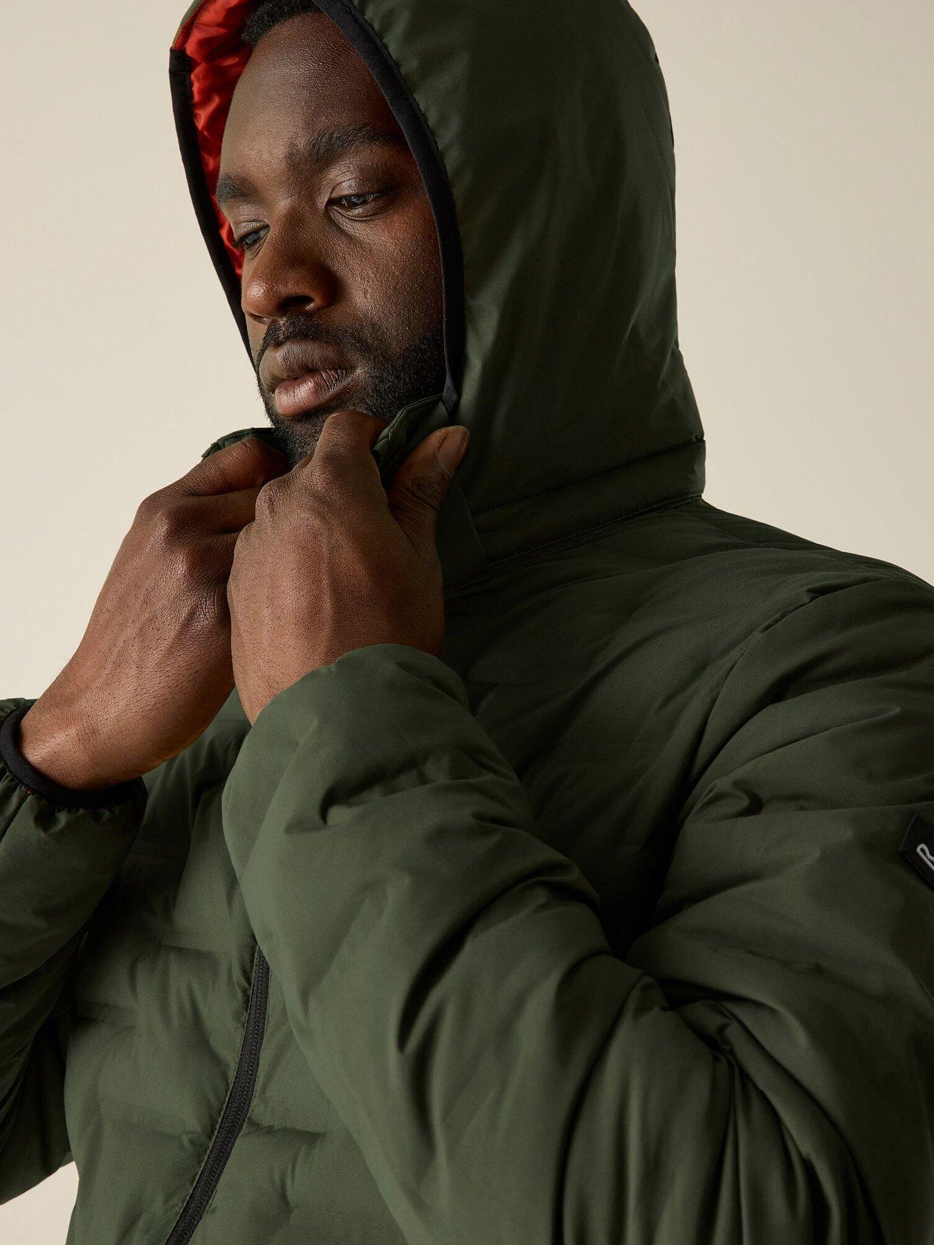 Image 5 of 7 of Regatta Mens Astrel Baffled/quilted -dark Khaki (rooibos Tea).