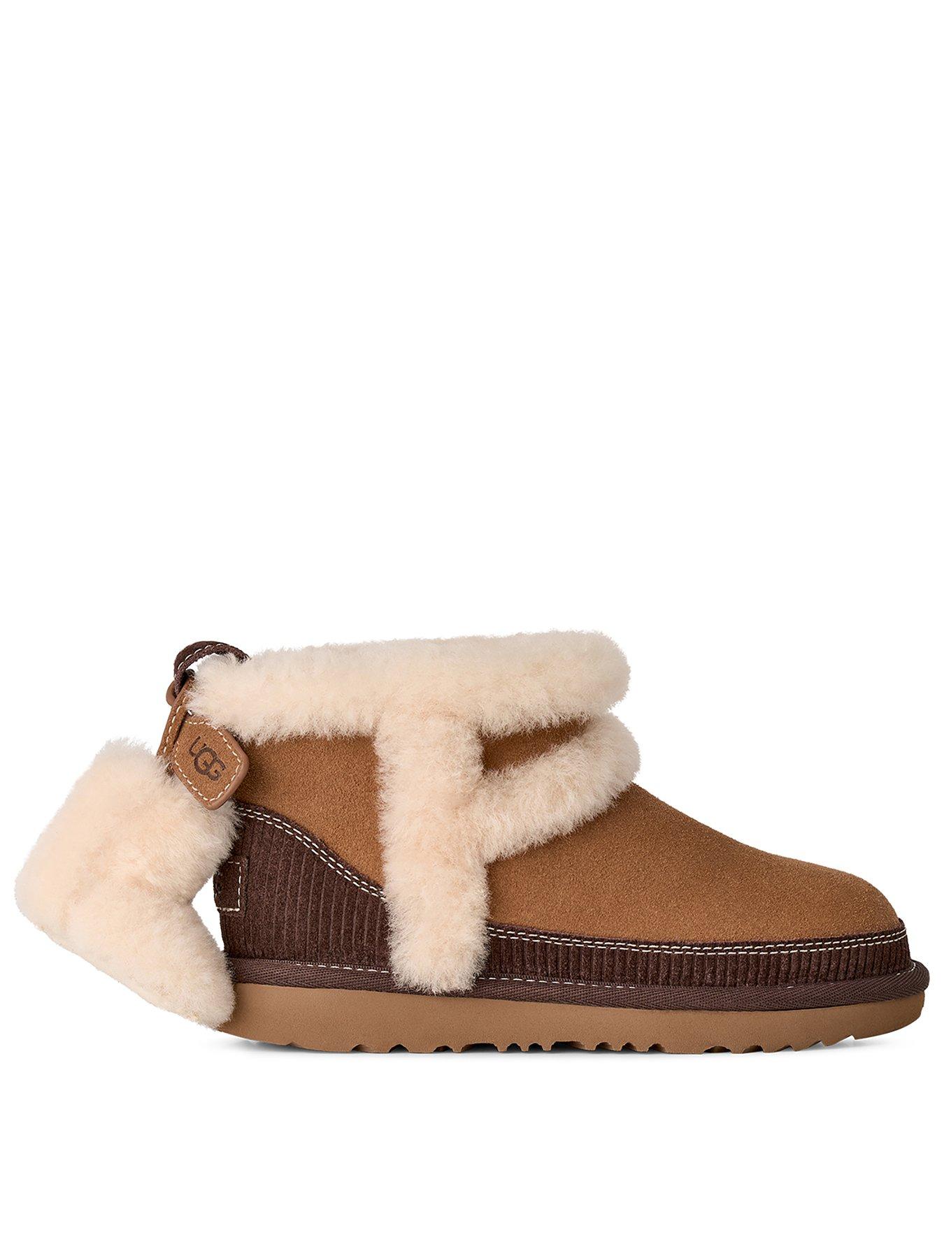 Image 1 of 4 of UGG Junior Classic Mini Ii Heritage - Chestnut