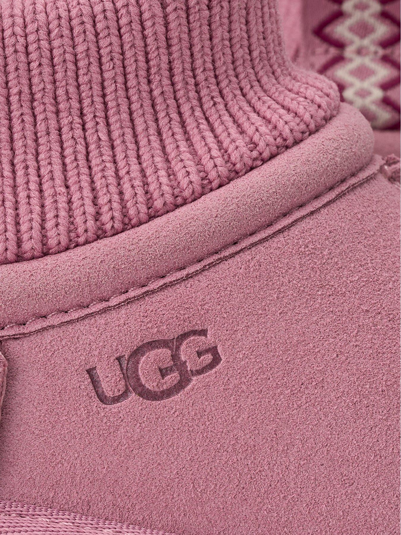 Image 5 of 5 of UGG Infant Classic Ultra Stretch Cuff Boot - Dusty Orchid