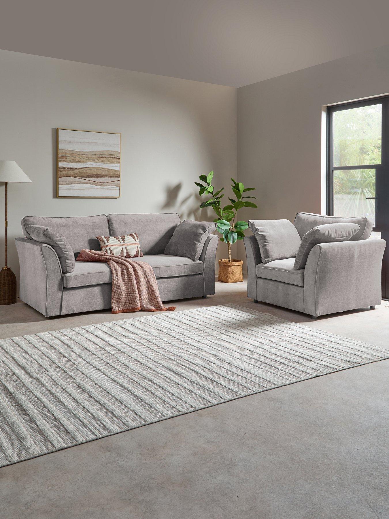 The Very Collection Vorina 3 Seater + Chair