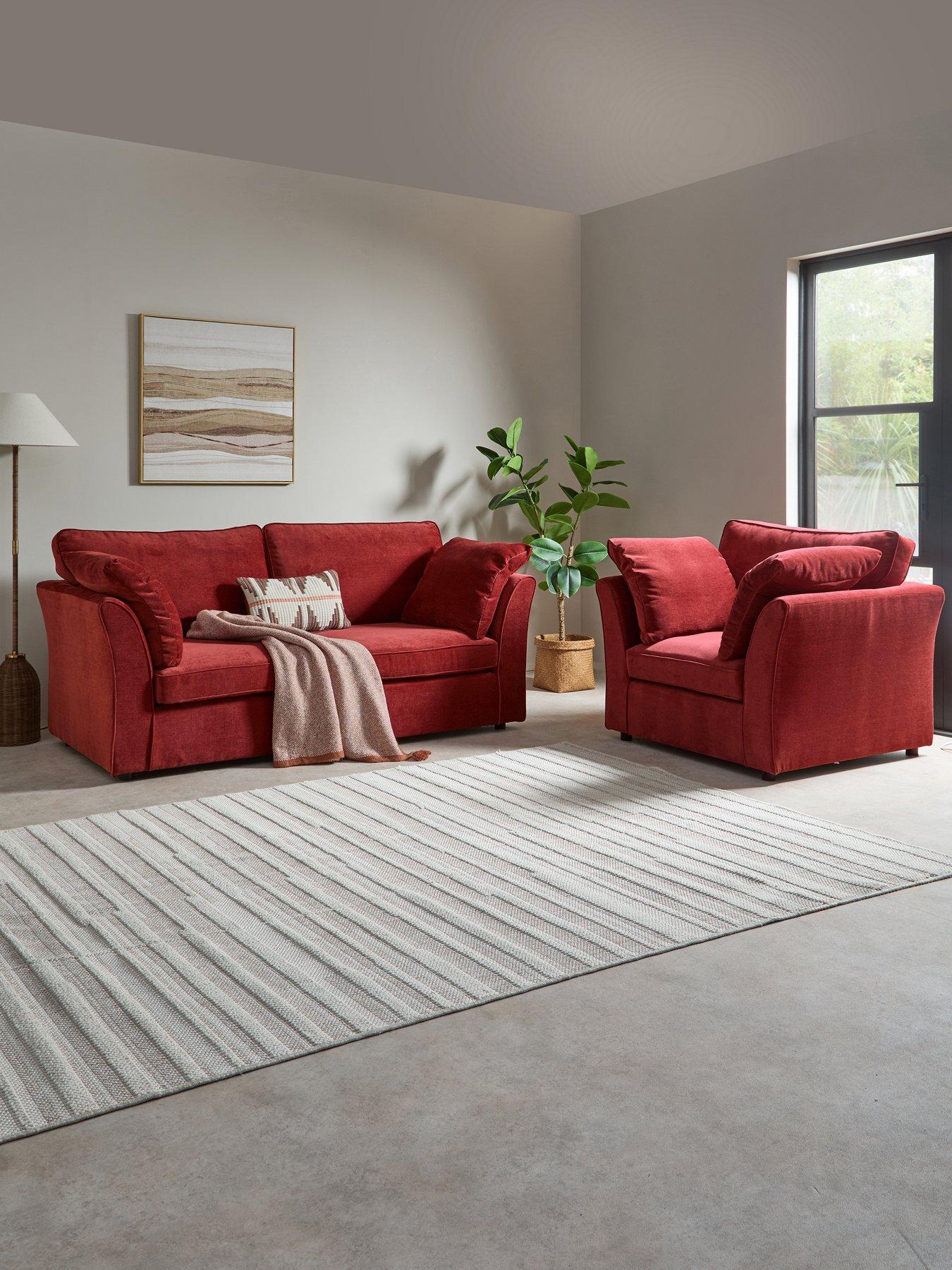 The Very Collection Vorina 3 Seater + Chair