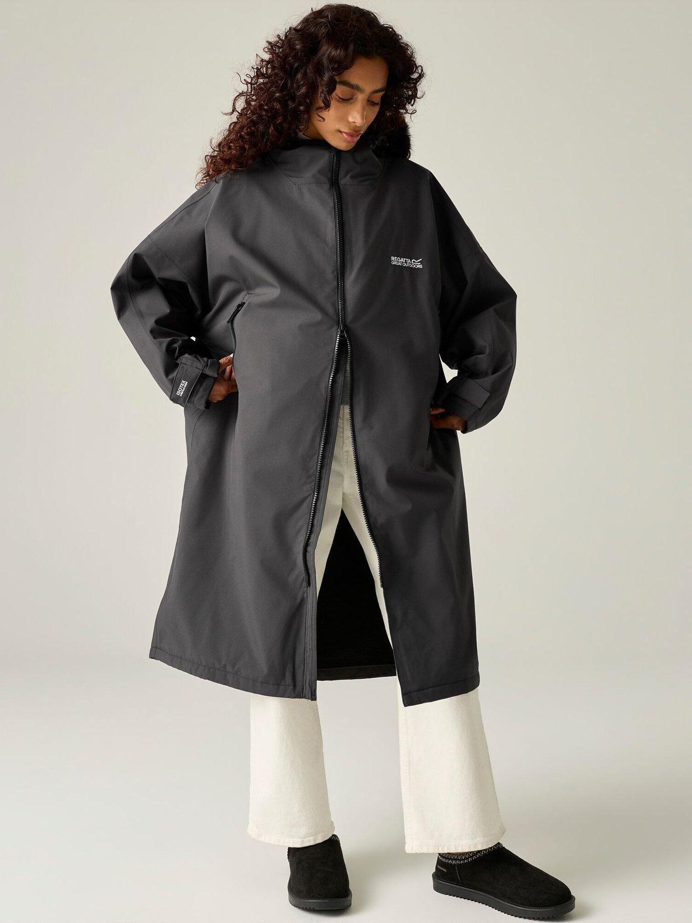 Regatta Adult Waterproof Changing Robe Pro - Ash
