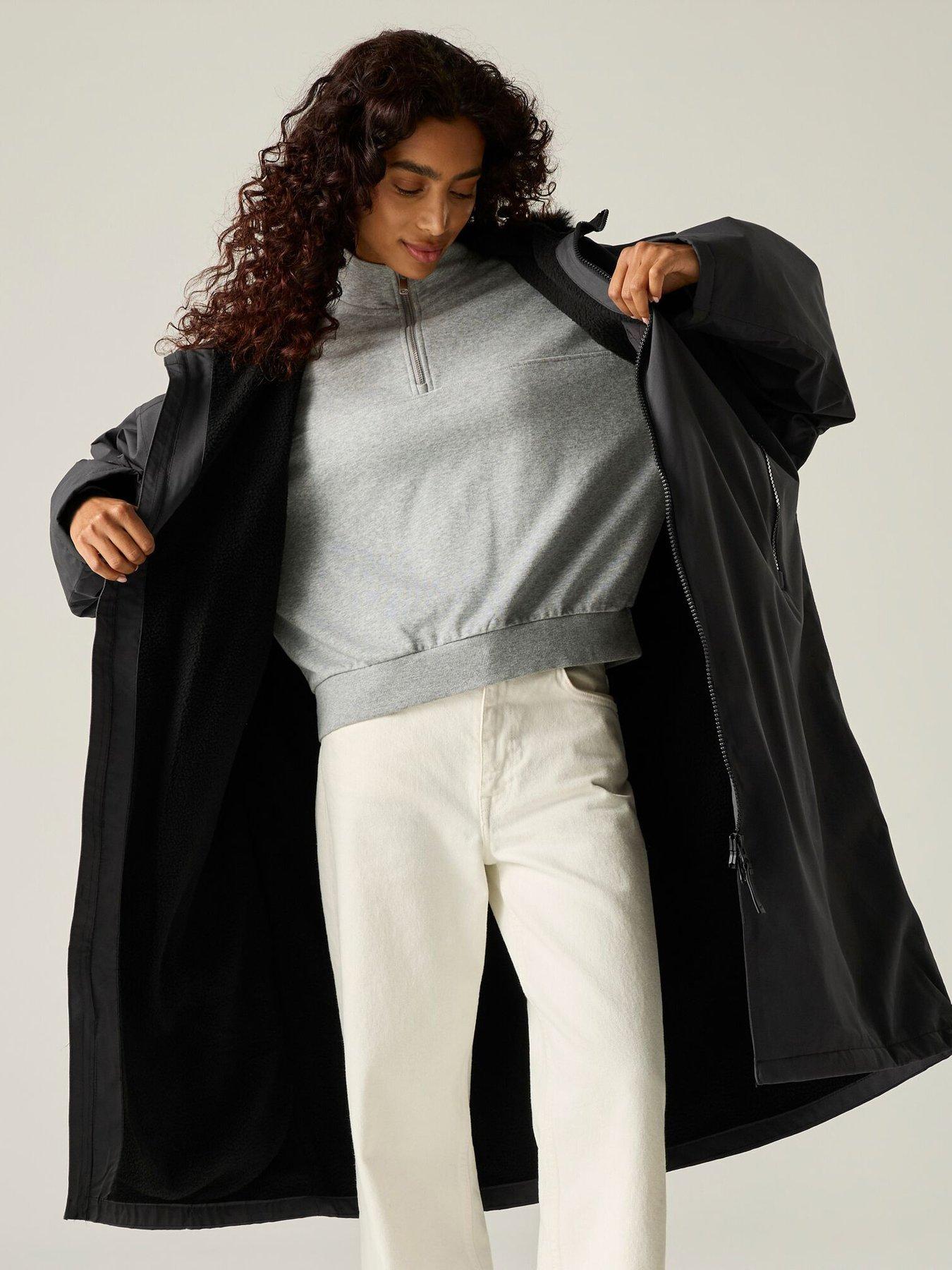 Image 3 of 7 of Regatta Mens Adult Waterproof Changing Robe Pro Robes -ash
