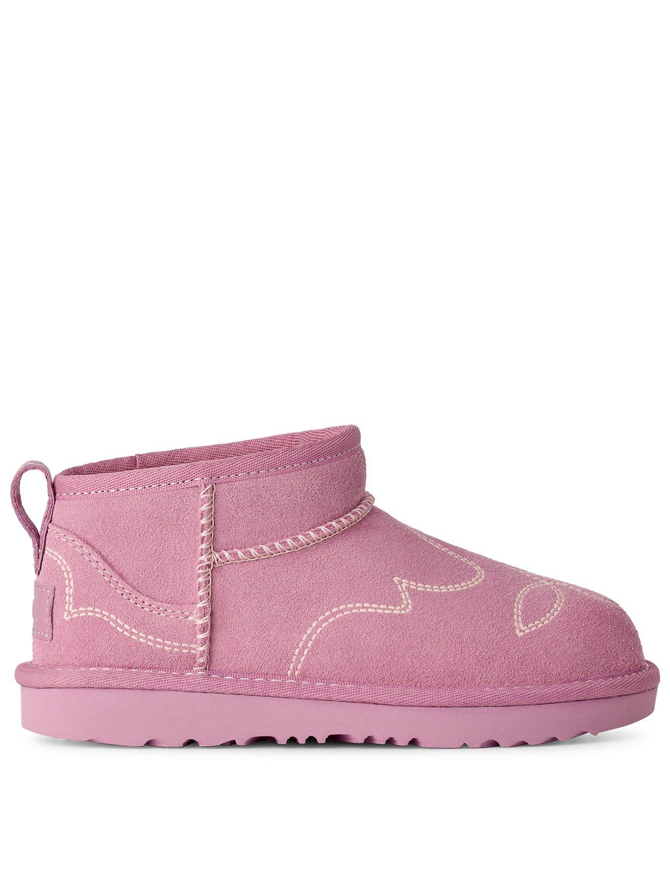 Image 1 of 6 of UGG Junior Classic Ultra Mini Western - Dusty Orchid