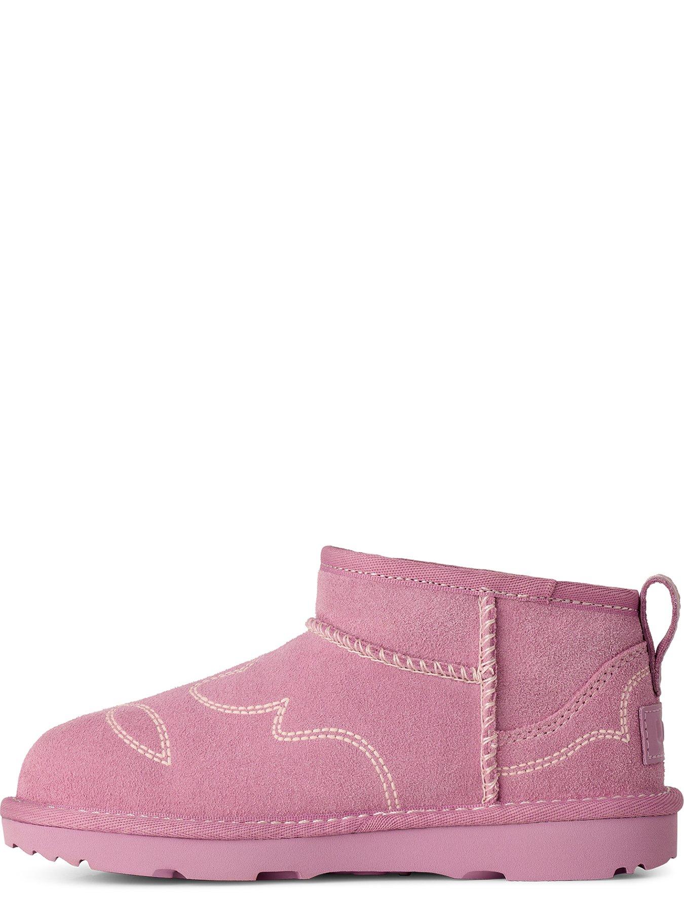 Image 4 of 6 of UGG Junior Classic Ultra Mini Western - Dusty Orchid