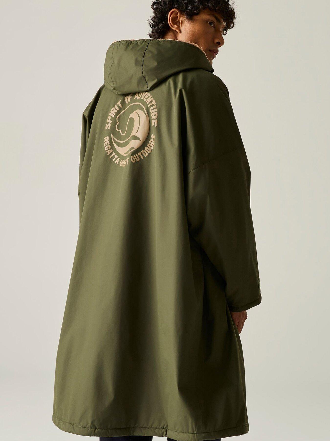 Image 2 of 7 of Regatta Mens Adult Waterproof Changing Robe Robes -dark Khaki