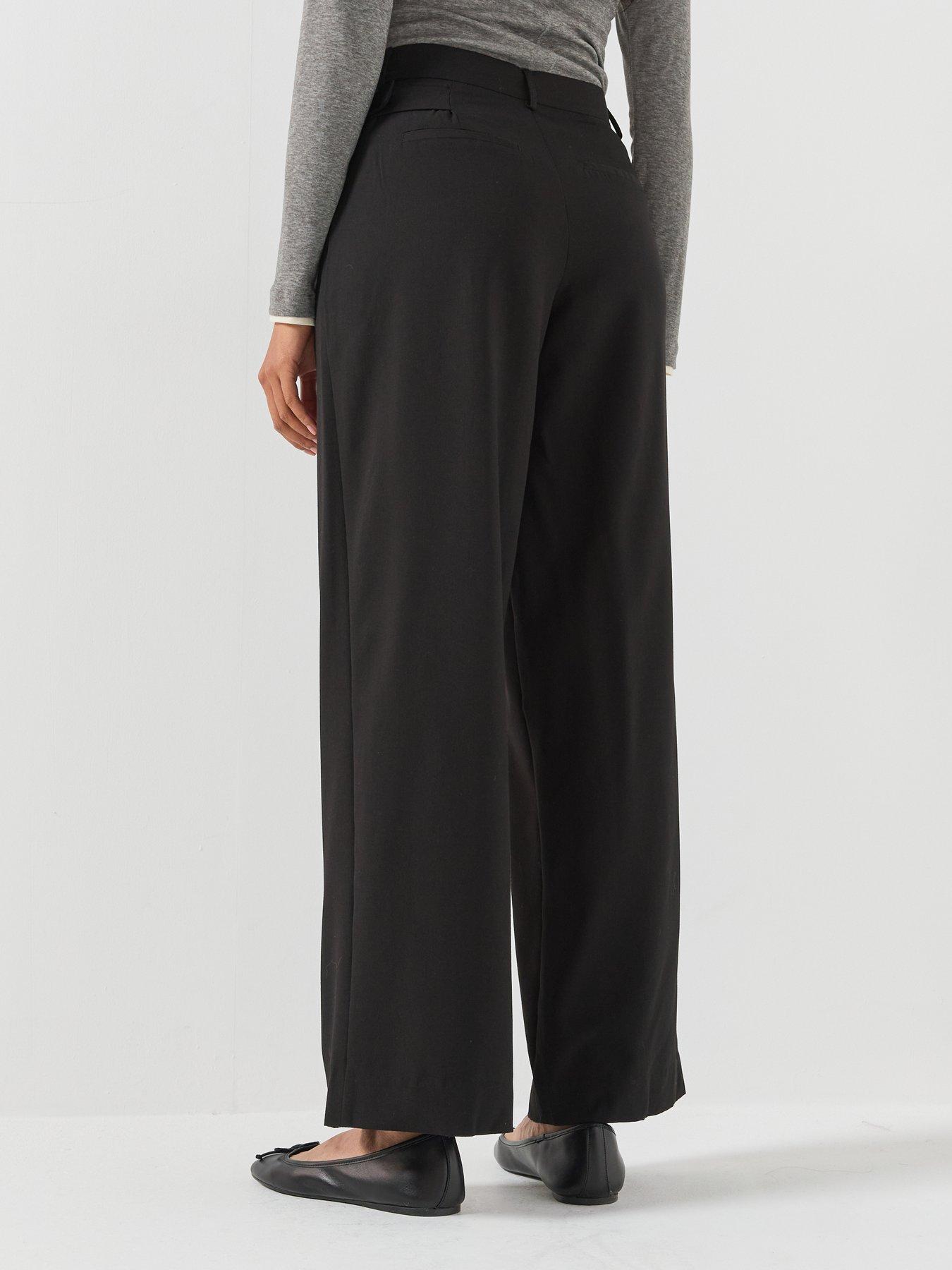 Image 2 of 5 of Vero Moda Essie Wide Leg Wrap Trousers