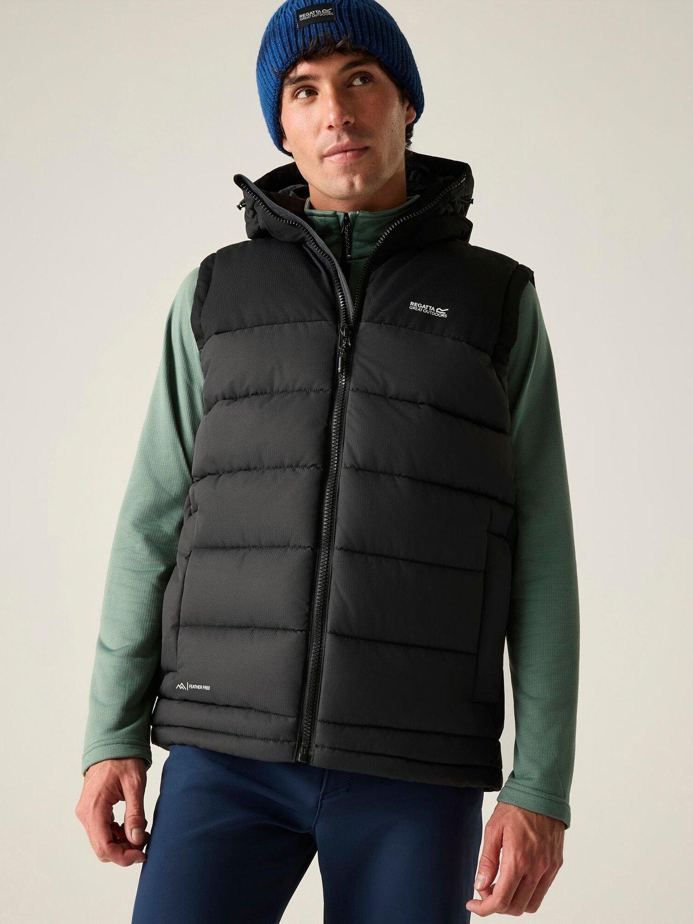 Image 1 of 7 of Regatta Mens Aldthorn B/w Gilets &amp; Bodywarmers -ash/black