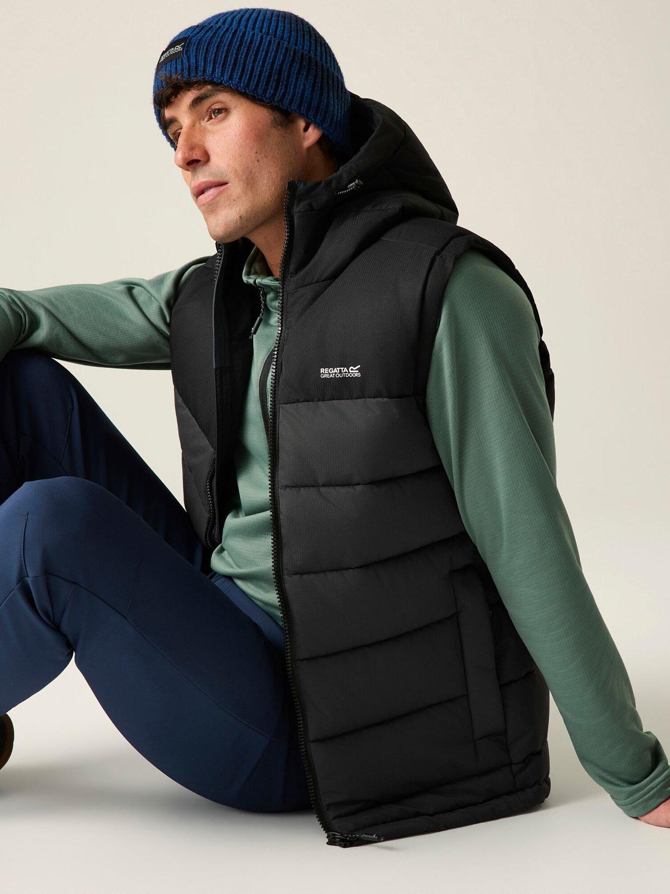 Image 2 of 7 of Regatta Mens Aldthorn B/w Gilets &amp; Bodywarmers -ash/black