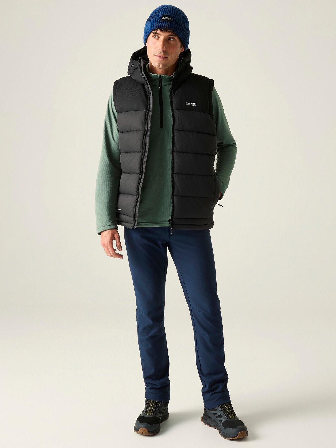 Image 3 of 7 of Regatta Mens Aldthorn B/w Gilets &amp; Bodywarmers -ash/black