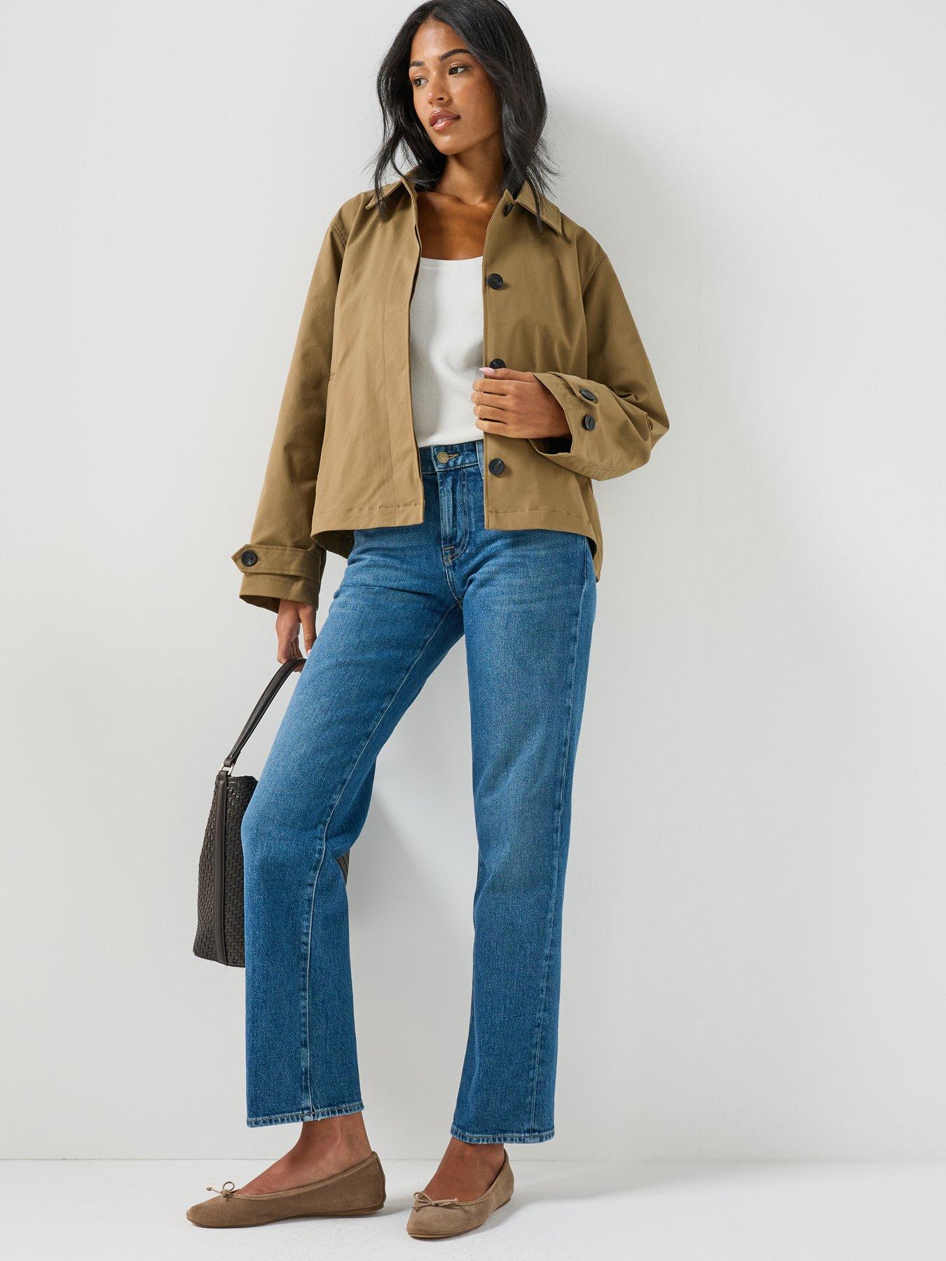 Image 3 of 6 of JDY Womens Jdyalfa Alfa Lightweight Jacket- Beige