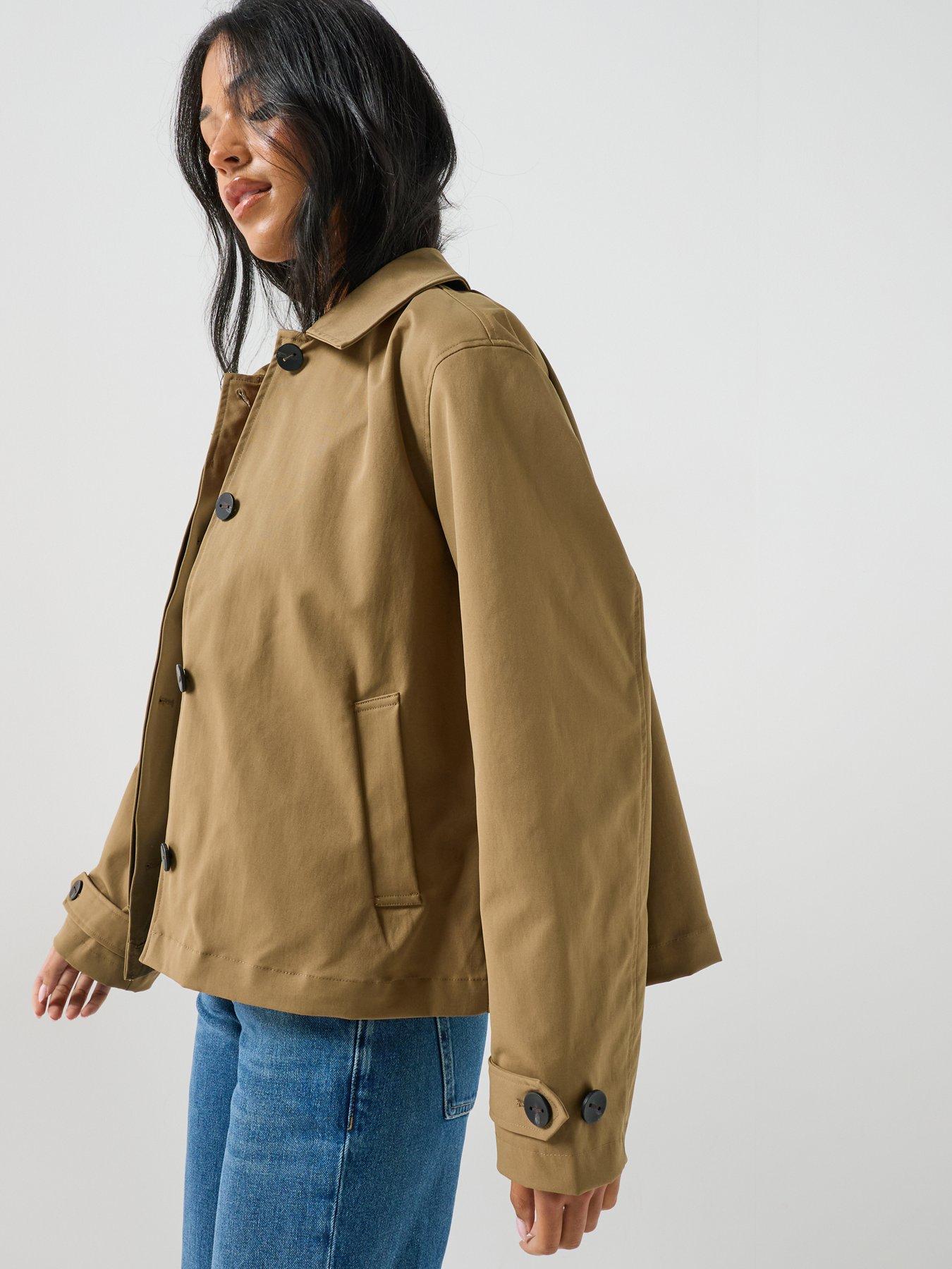 Image 4 of 6 of JDY Womens Jdyalfa Alfa Lightweight Jacket- Beige