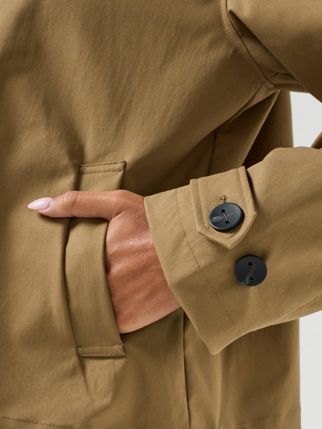Image 6 of 6 of JDY Womens Jdyalfa Alfa Lightweight Jacket- Beige