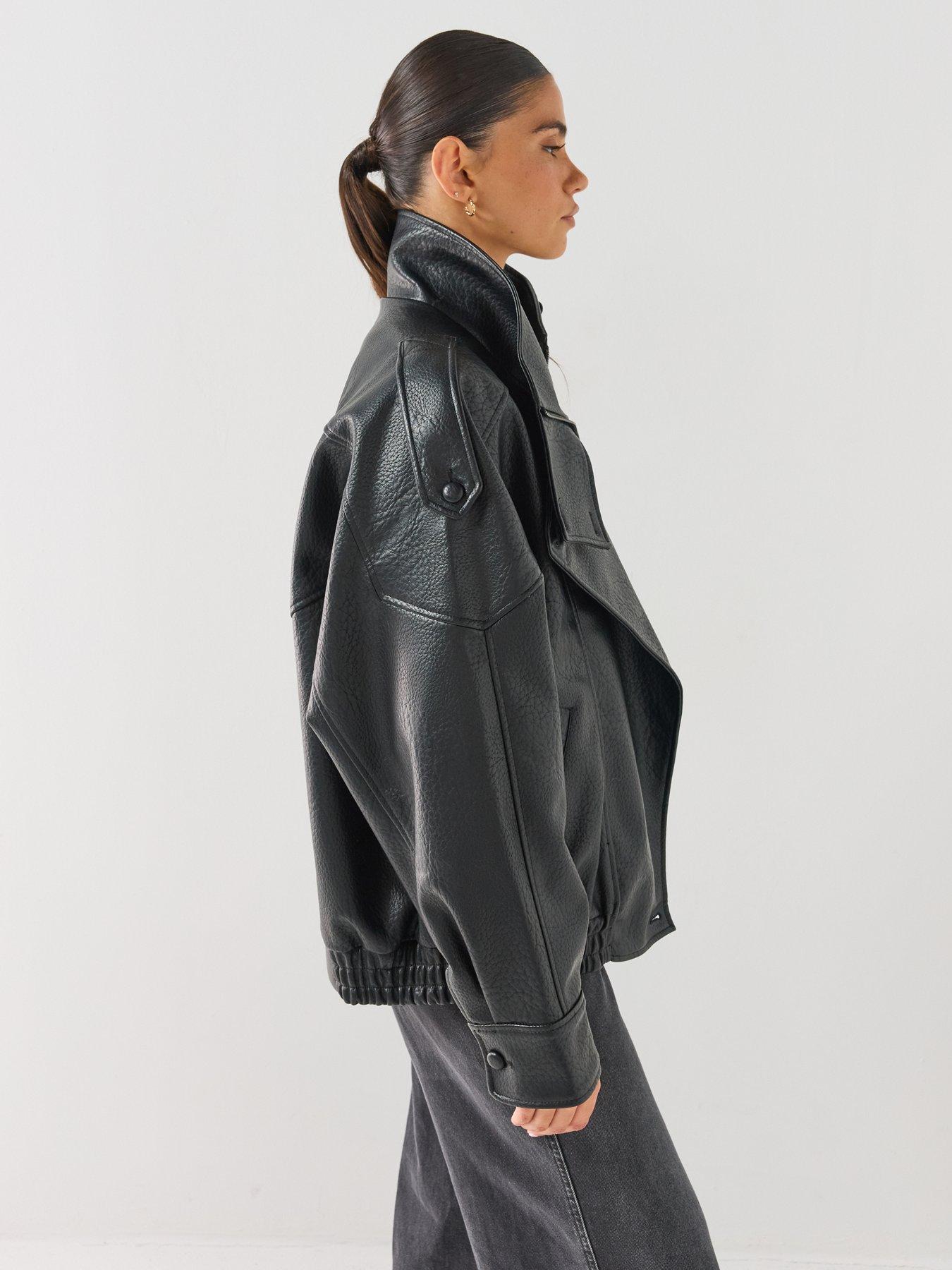 Image 5 of 6 of Only Vani Faux Leather Jacket
