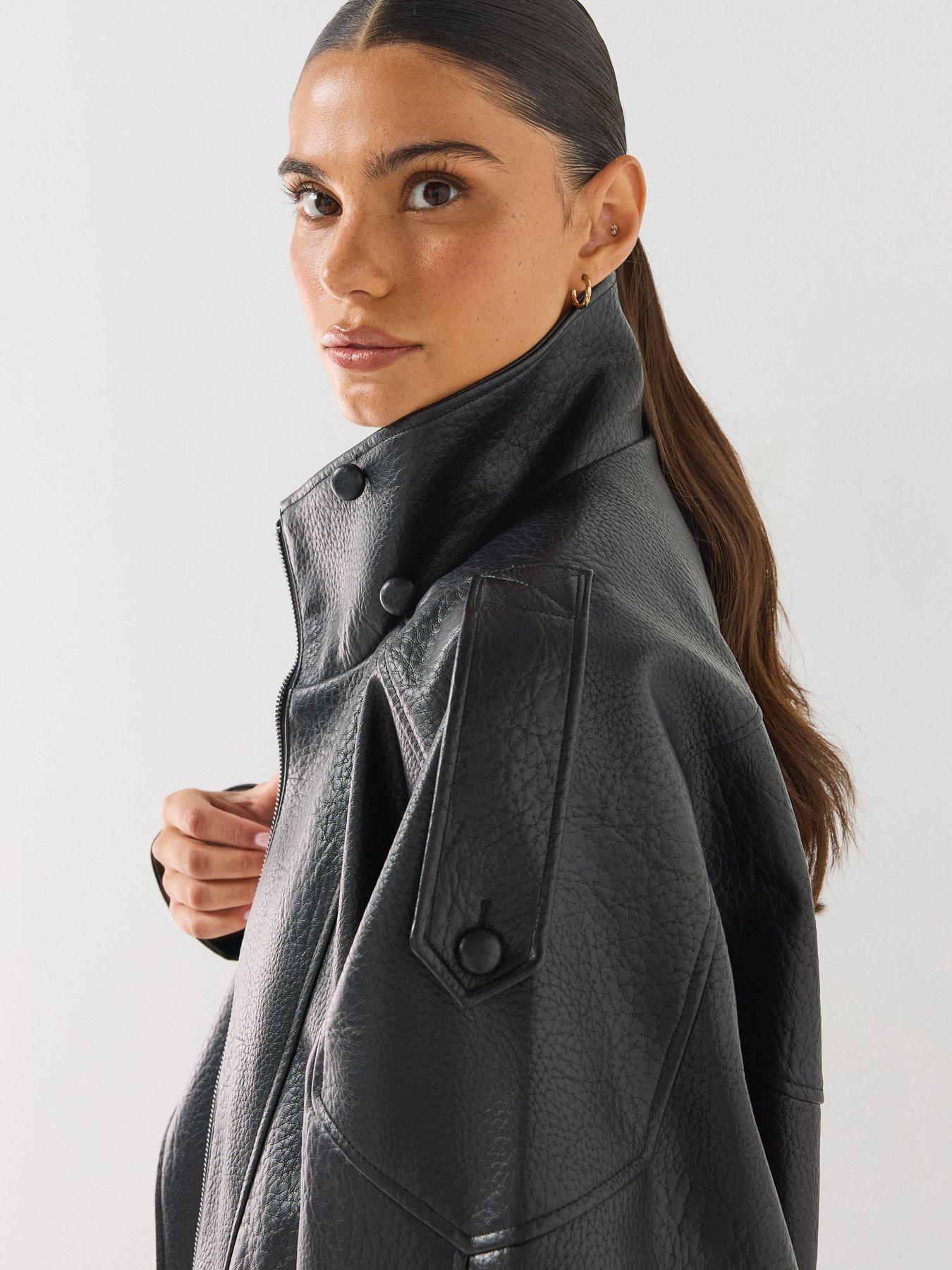 Image 6 of 6 of Only Vani Faux Leather Jacket
