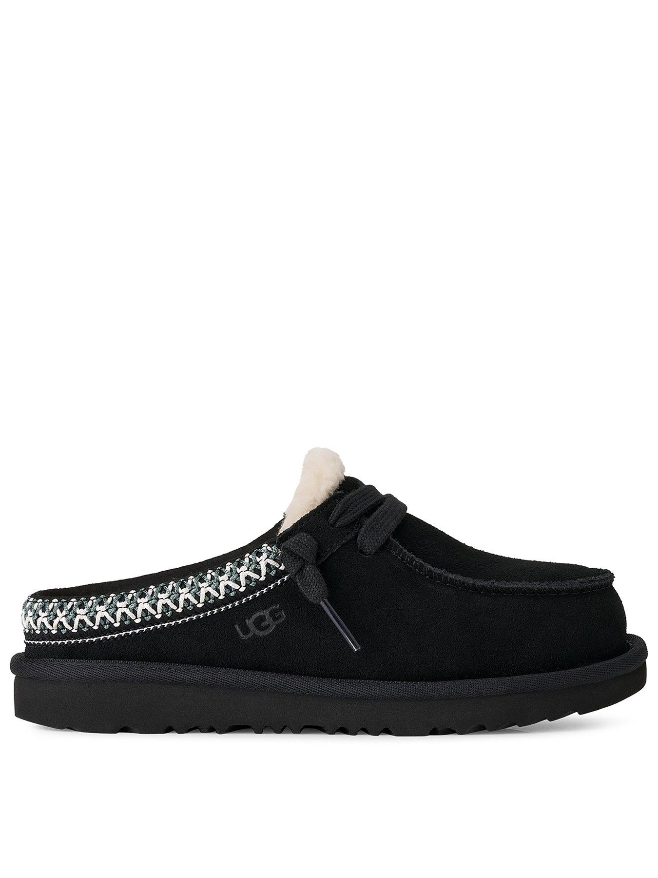 Image 1 of 6 of UGG Junior Tasman Mule - Black