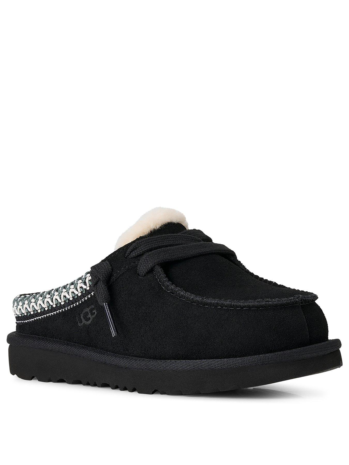 Image 2 of 6 of UGG Junior Tasman Mule - Black