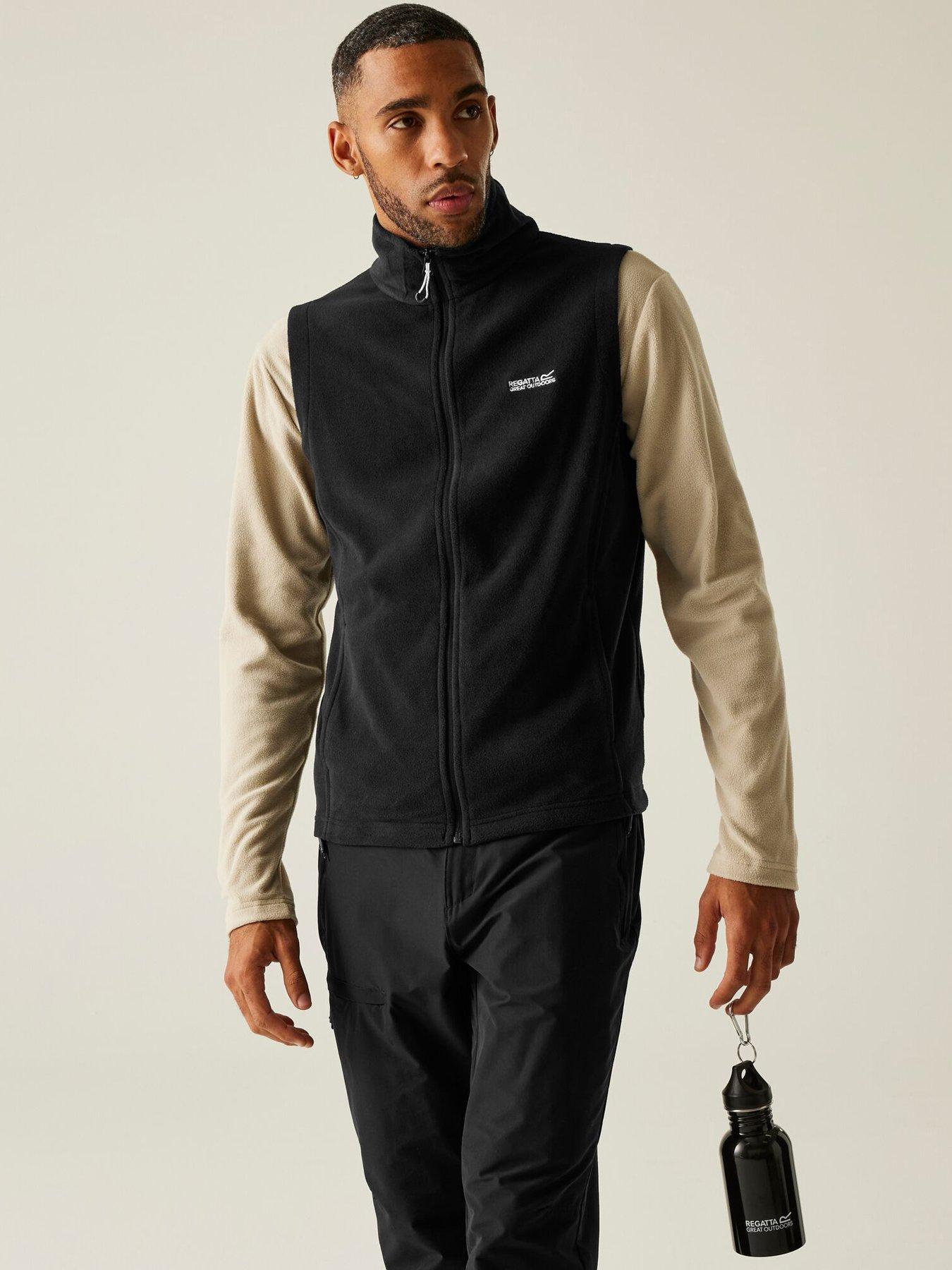 Regatta Mens Tobias Ii B/w Gilets  &  Bodywarmers -black (black)