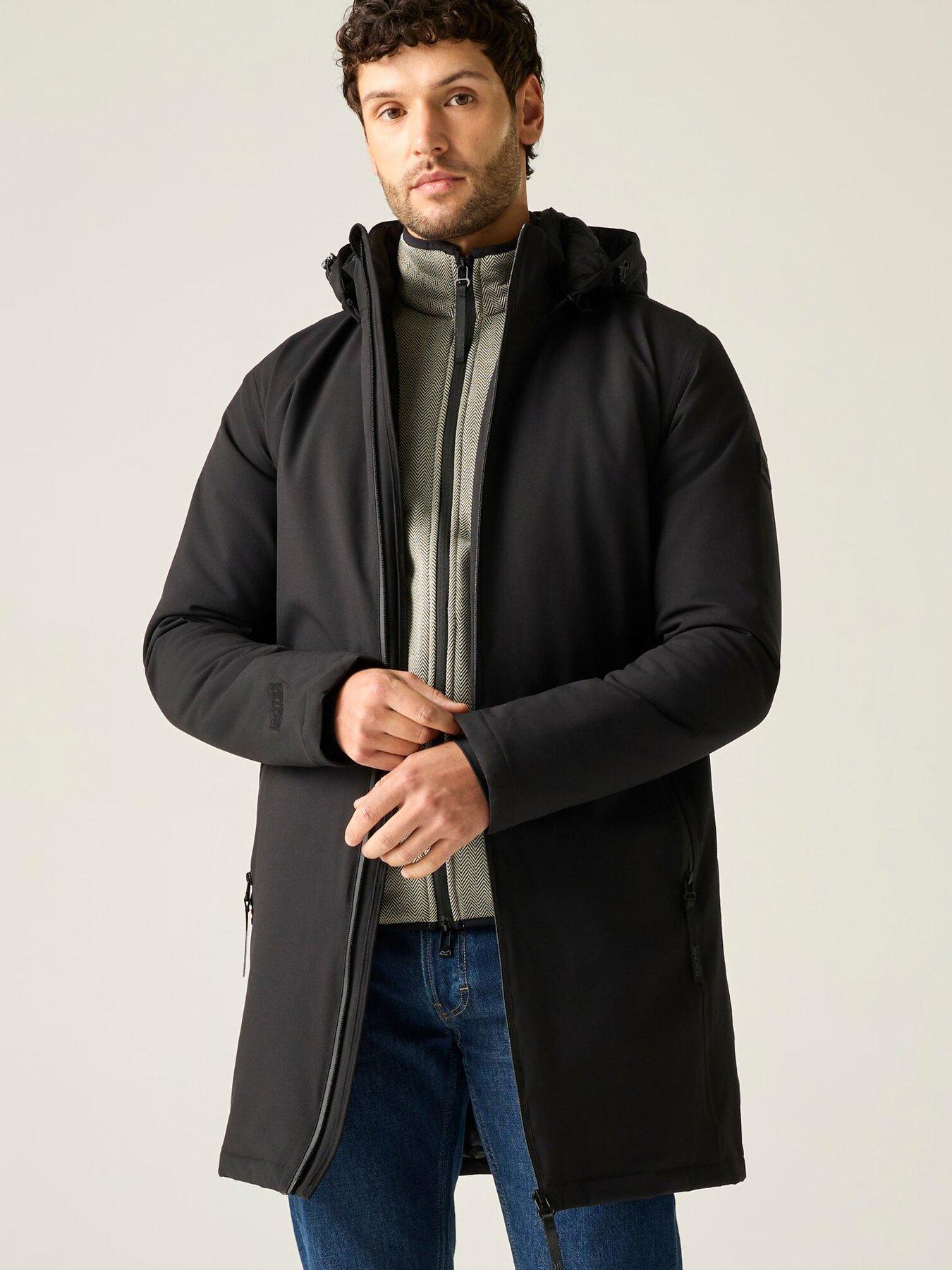 Image 4 of 7 of Regatta Mens Merzen Waterproof Insulated Jacket -black