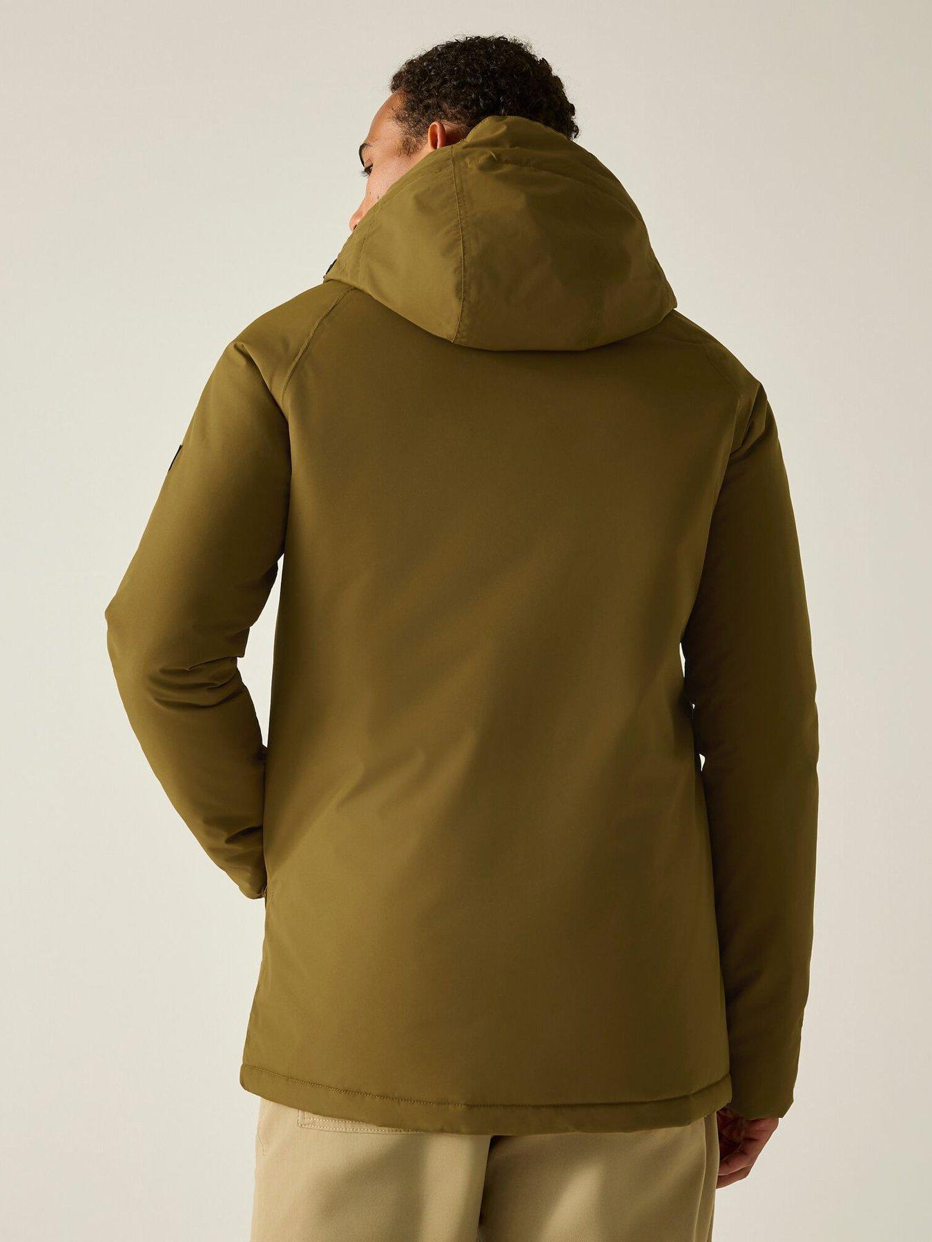 Image 2 of 7 of Regatta Mens Slyvan Waterproof Insulated Jacket -rich Tan(ground Coffee)