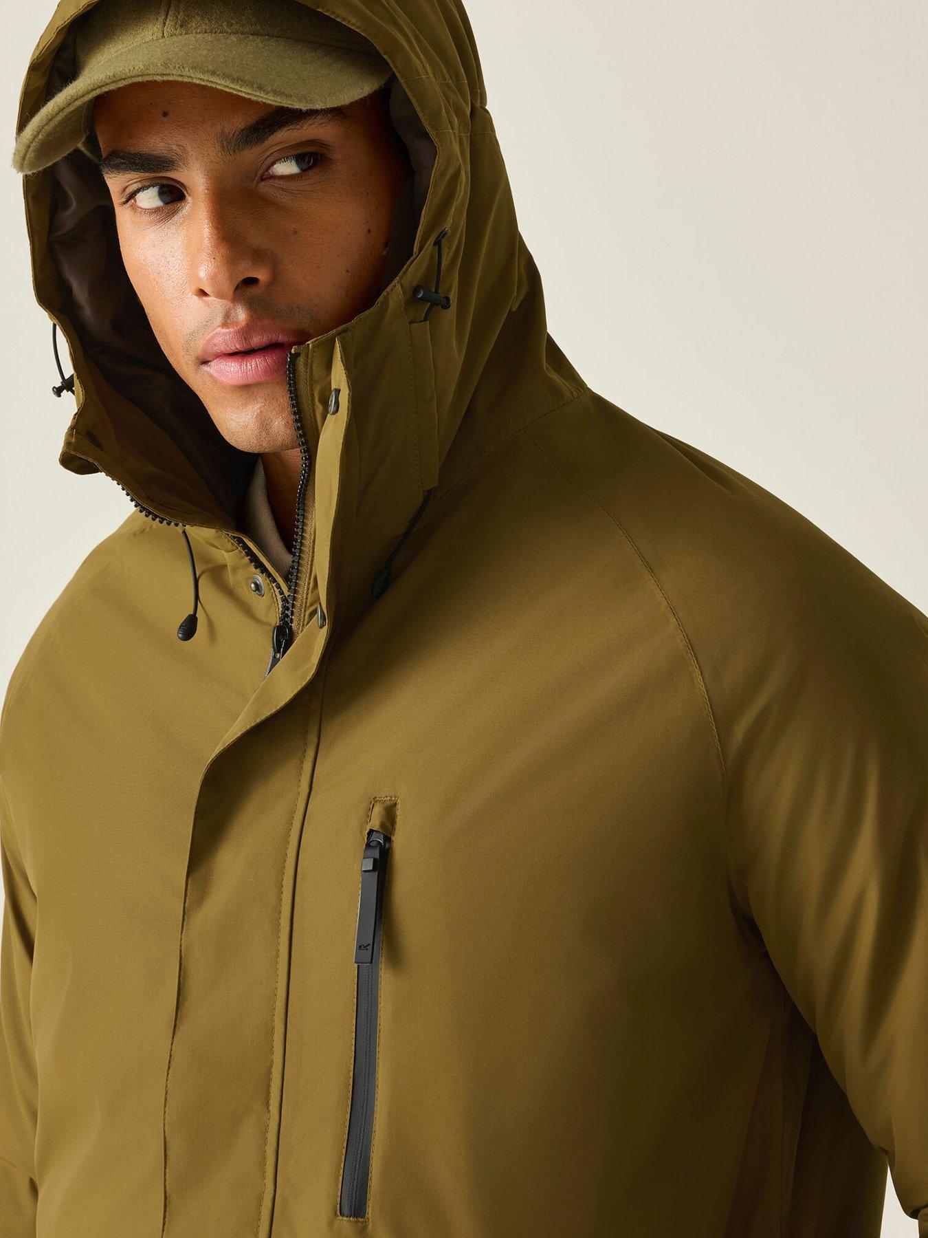 Image 7 of 7 of Regatta Mens Slyvan Waterproof Insulated Jacket -rich Tan(ground Coffee)