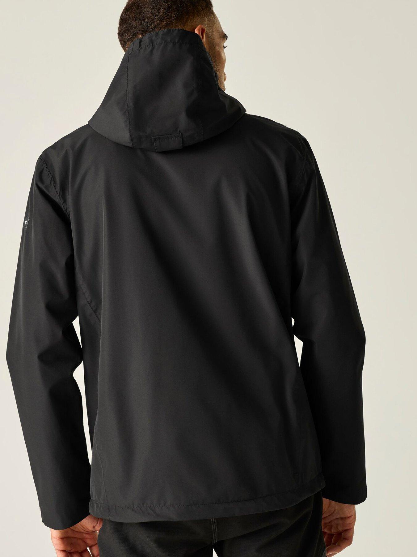 Image 2 of 7 of Regatta Mens Matt Ii Waterproof Shell -black
