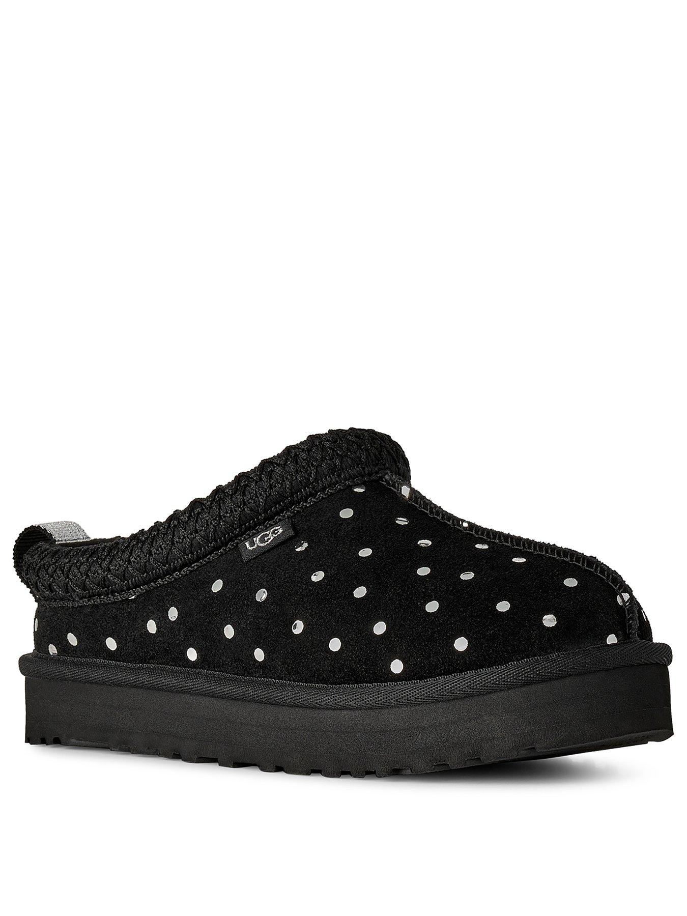 Image 2 of 6 of UGG Junior Tazz Shiny Dots Clog - Black