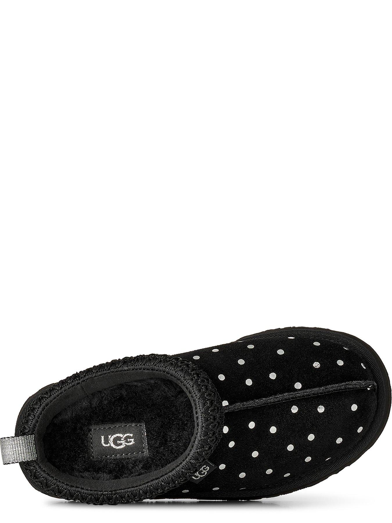 Image 4 of 6 of UGG Junior Tazz Shiny Dots Clog - Black