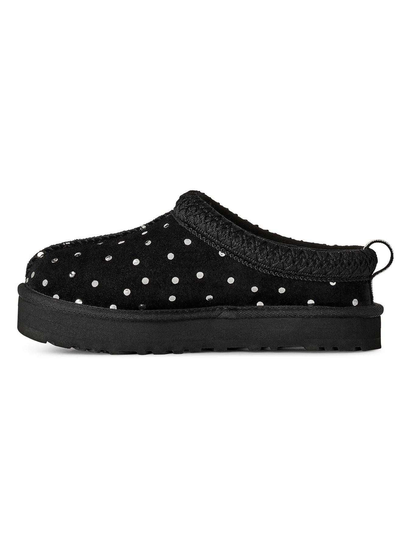 Image 6 of 6 of UGG Junior Tazz Shiny Dots Clog - Black
