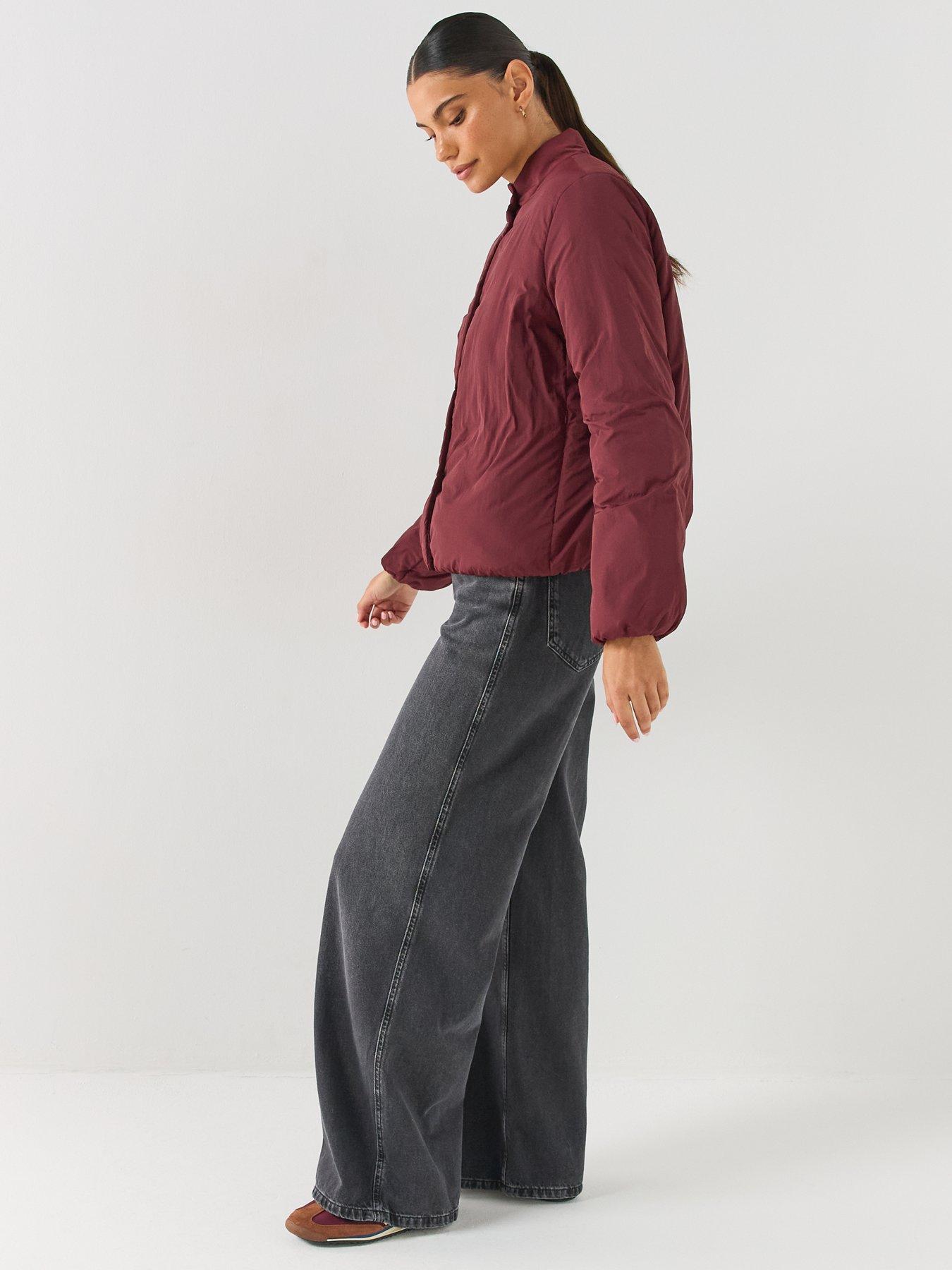 Image 5 of 5 of Vero Moda Womens Vmrosia Padded High Neck Jacket - Multi