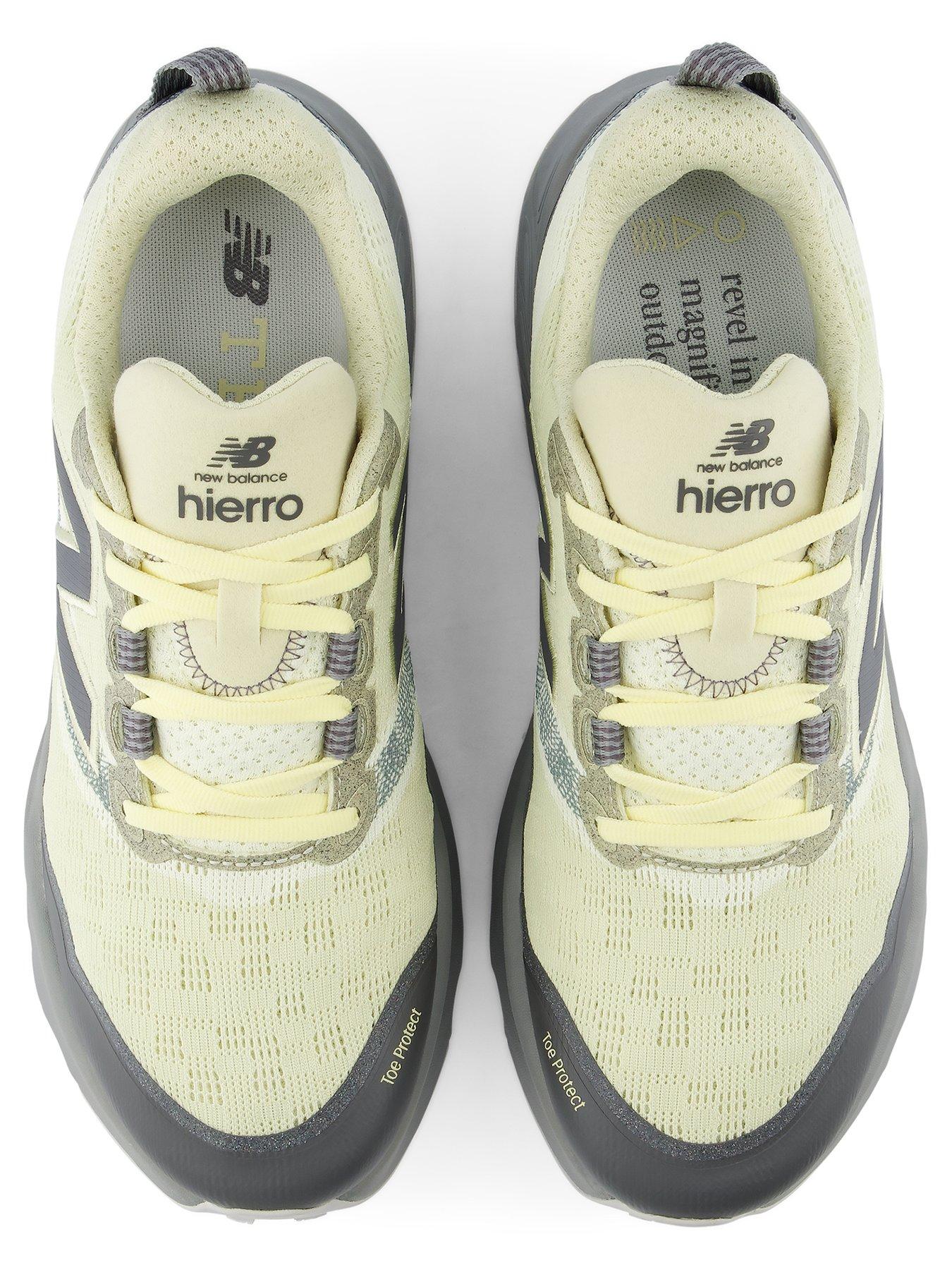 Image 4 of 5 of New Balance Mens Trail Running Hierro V9 Trainers - Grey