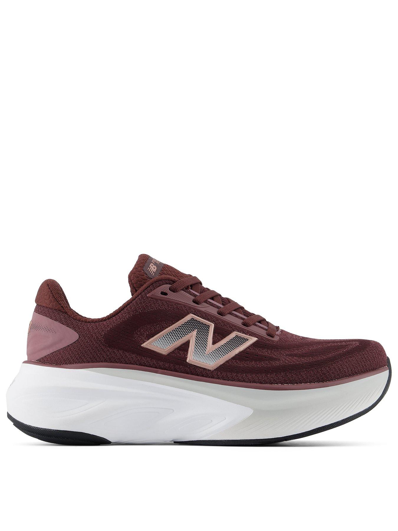 Image 1 of 6 of New Balance Womens More V6 Fresh Foam X Reflective Trainers - Cherry