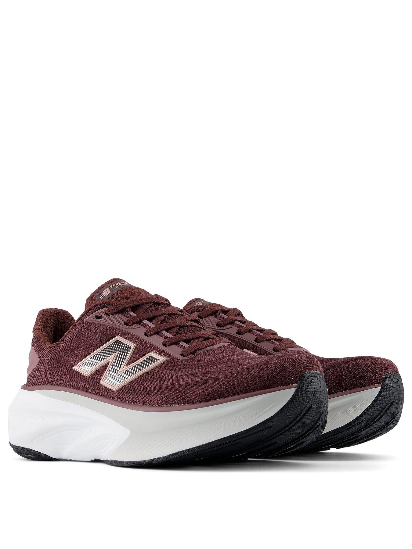 Image 2 of 6 of New Balance Womens More V6 Fresh Foam X Reflective Trainers - Cherry