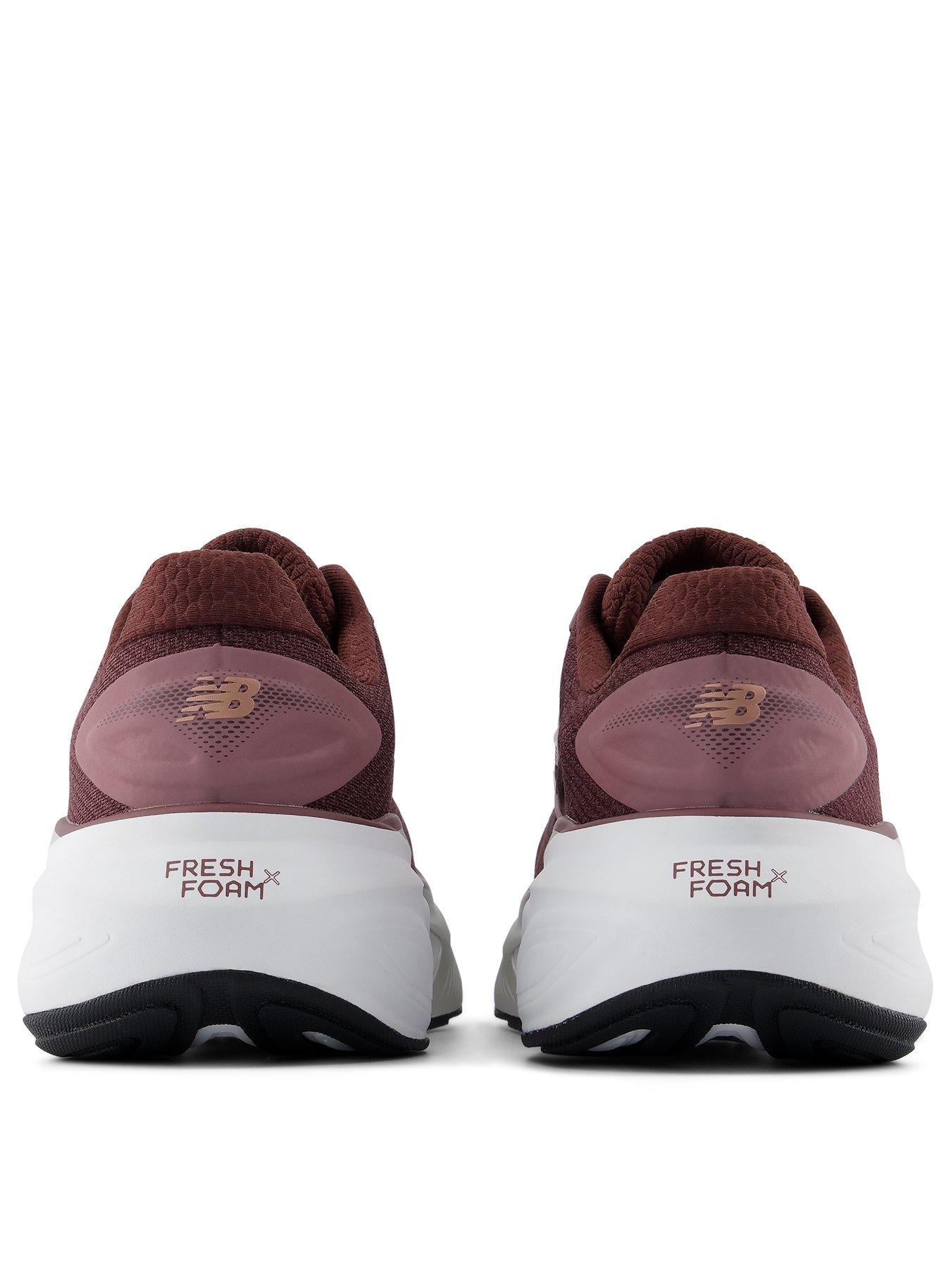 Image 3 of 6 of New Balance Womens More V6 Fresh Foam X Reflective Trainers - Cherry