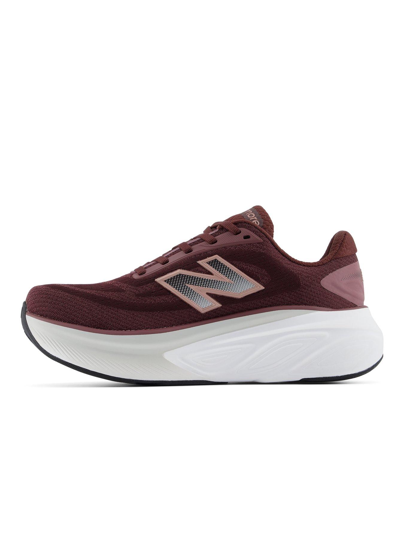 Image 6 of 6 of New Balance Womens More V6 Fresh Foam X Reflective Trainers - Cherry
