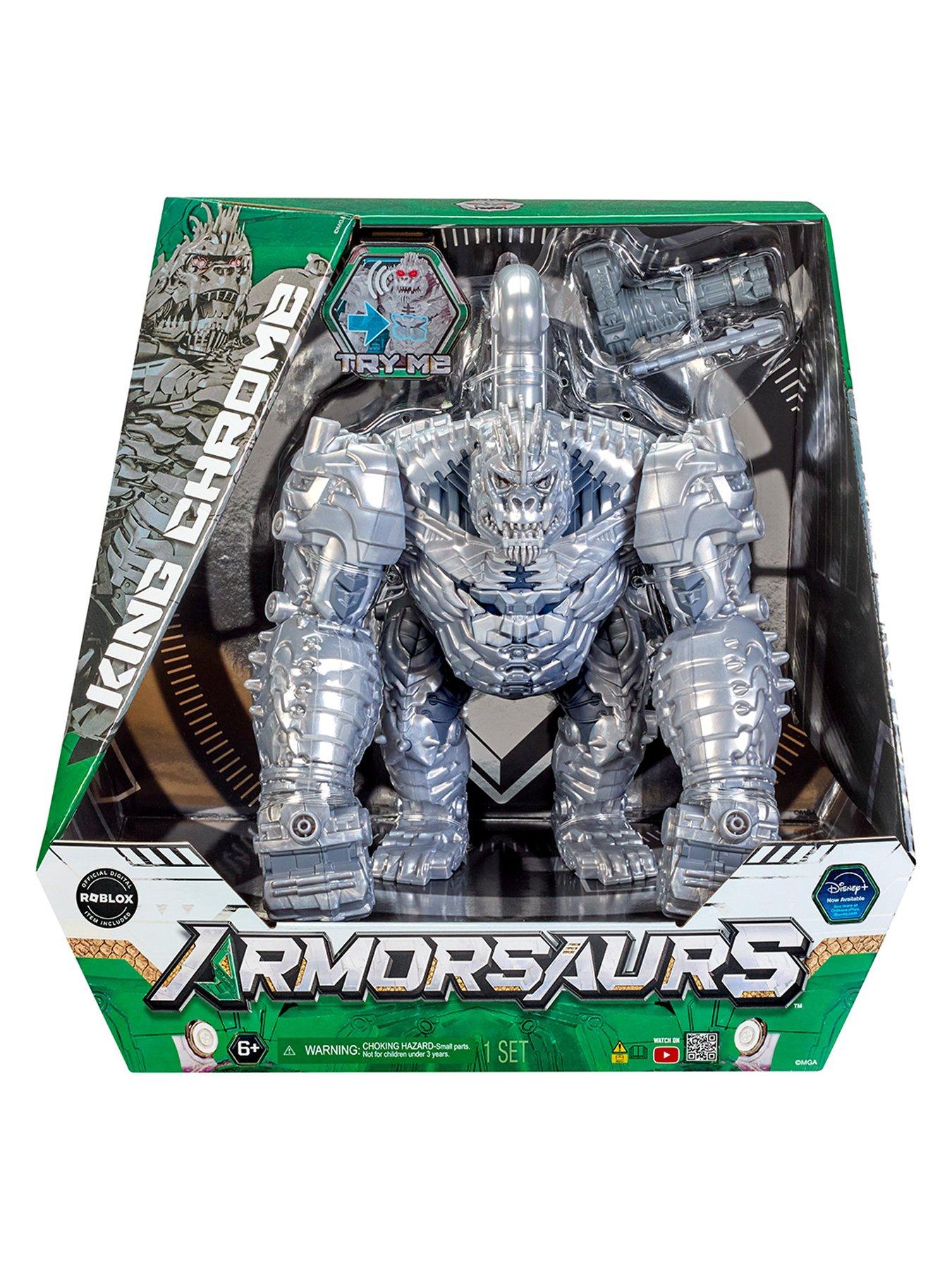 Image 7 of 8 of Armorsaurs Feature Villain Figure&nbsp;- King Chrome