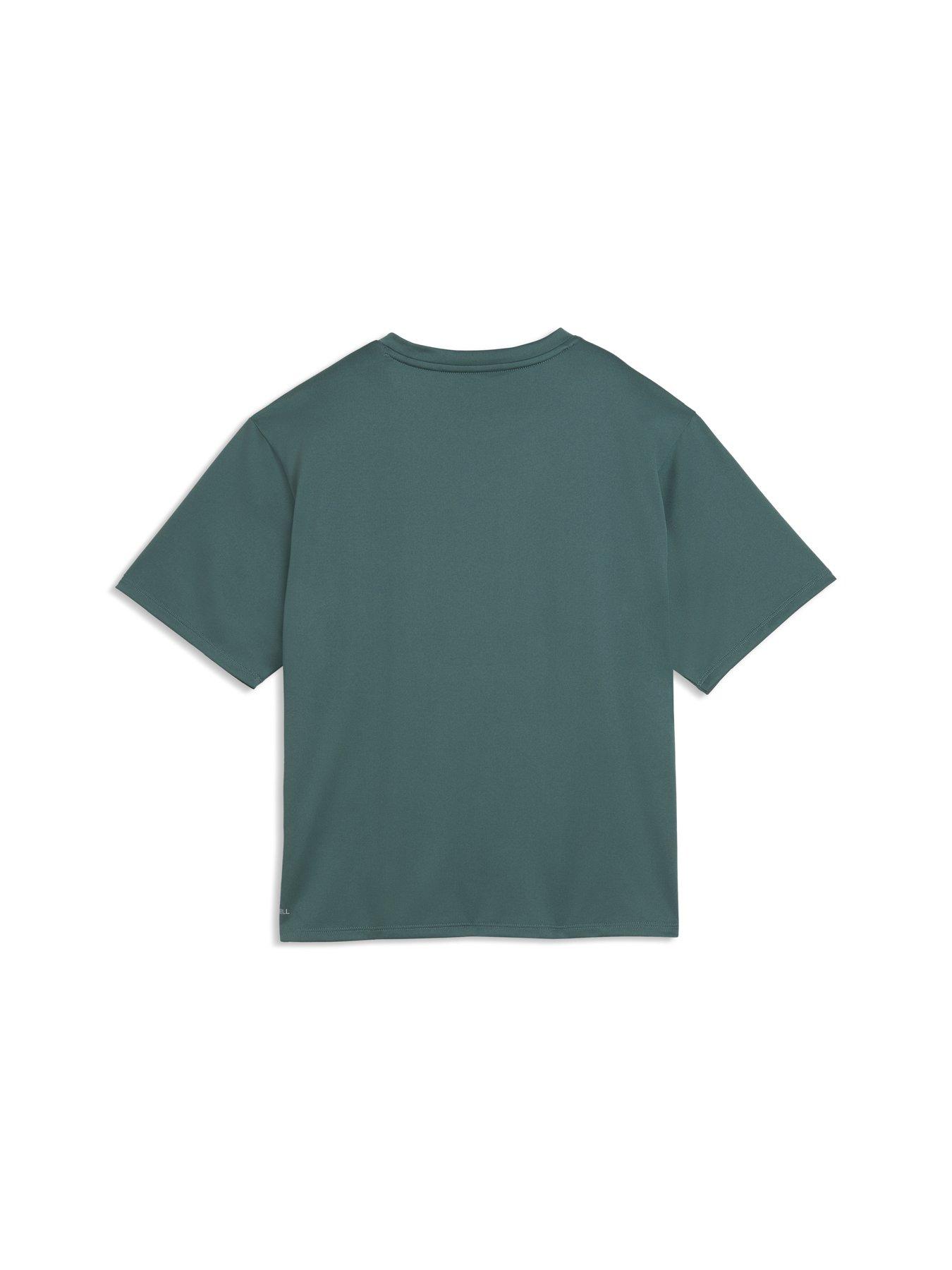 Image 2 of 2 of Puma Womens Training Tad Essential Relaxed T-Shirt - Green