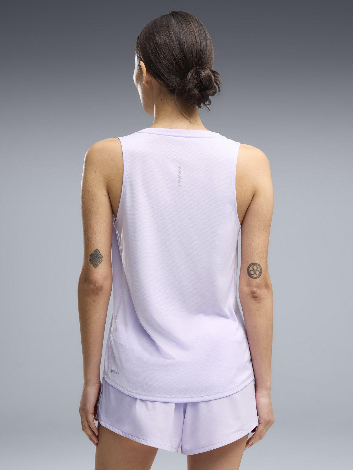 Image 2 of 5 of Puma Womens Running Velocity Tank - Purple
