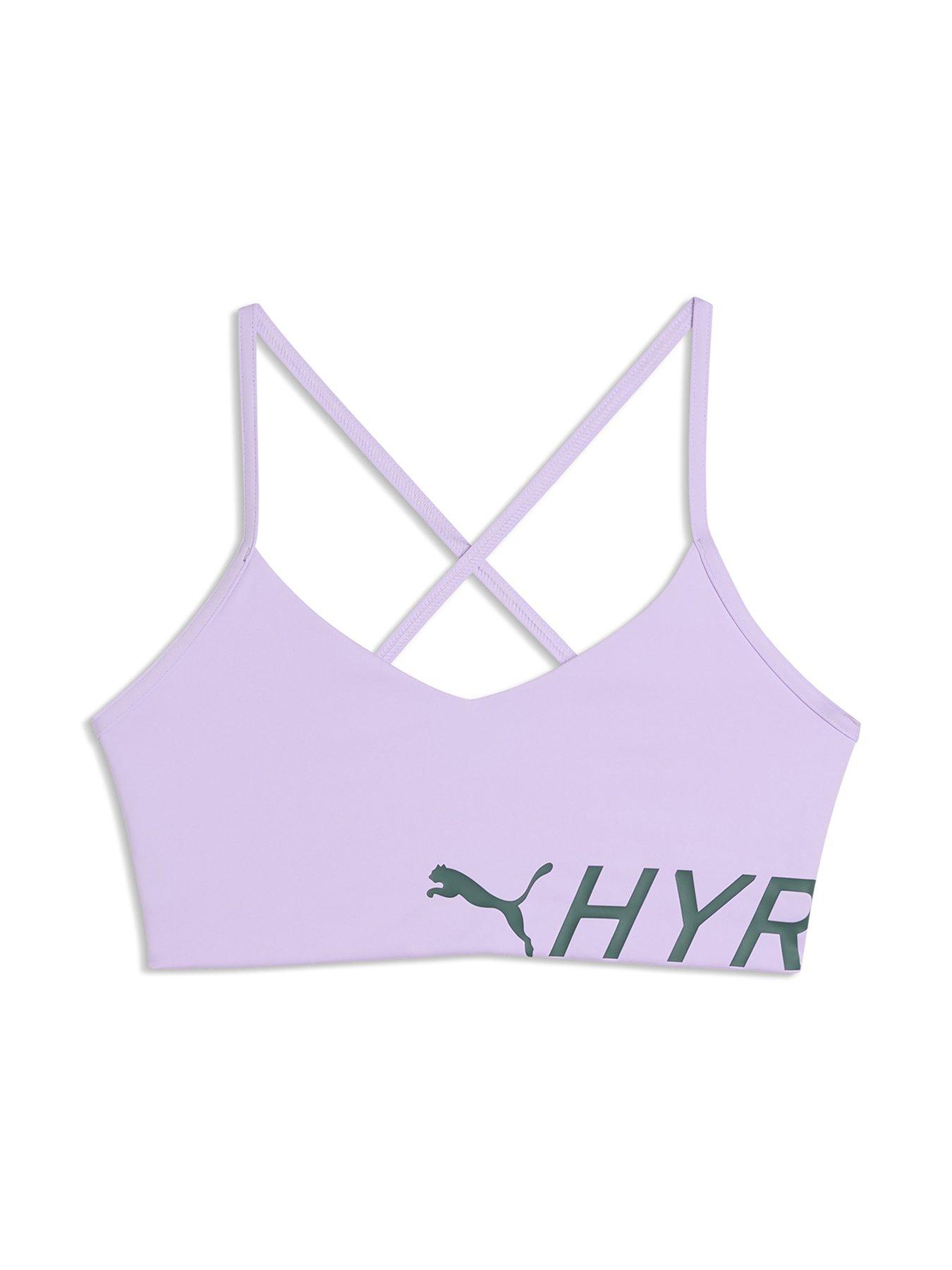 Image 3 of 4 of Puma Womens Training Puma X Hyrox Strappy P Rmode Bra - Purple