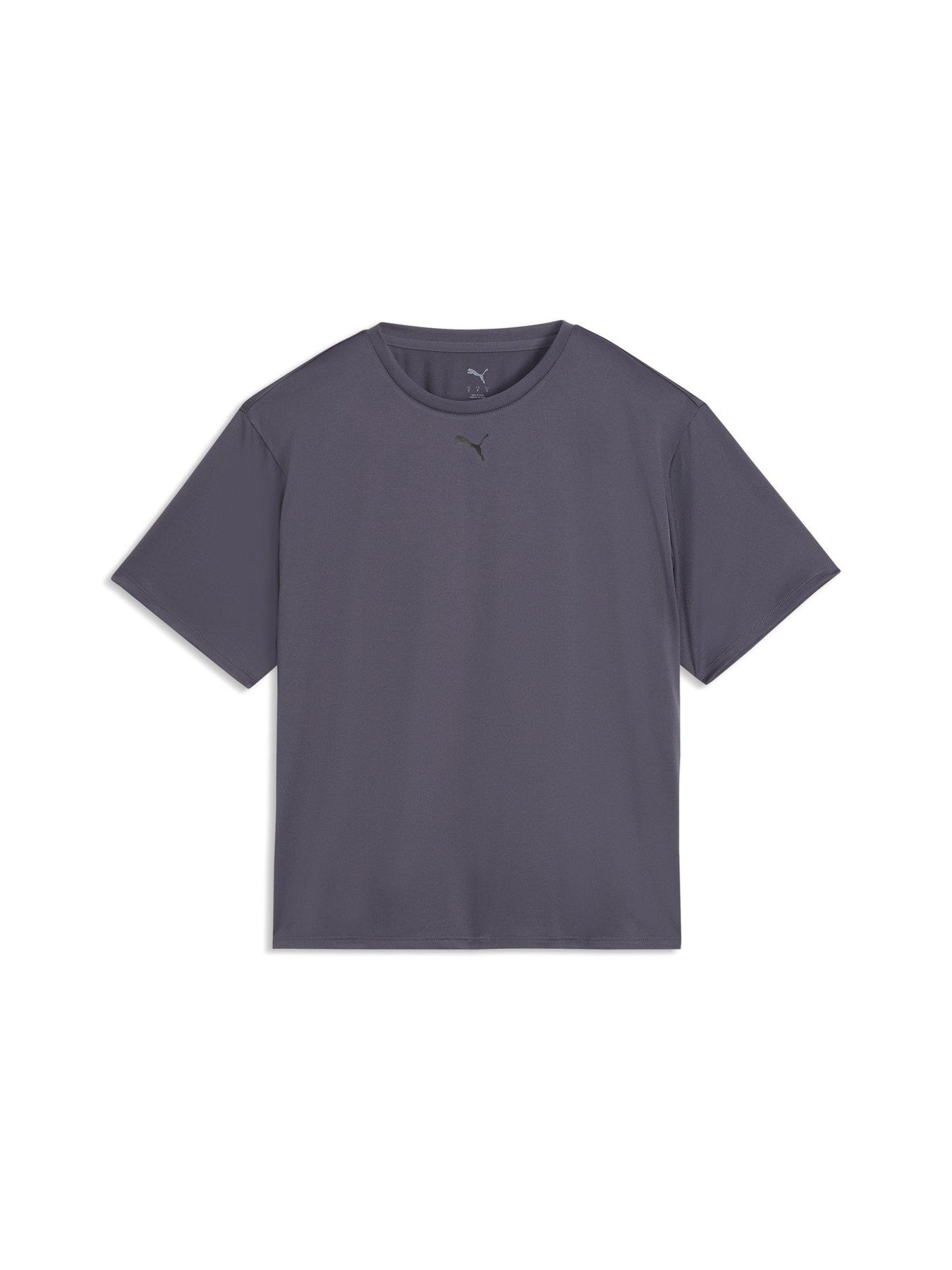 Puma Womens Training Essential Relaxed T-Shirt - Navy
