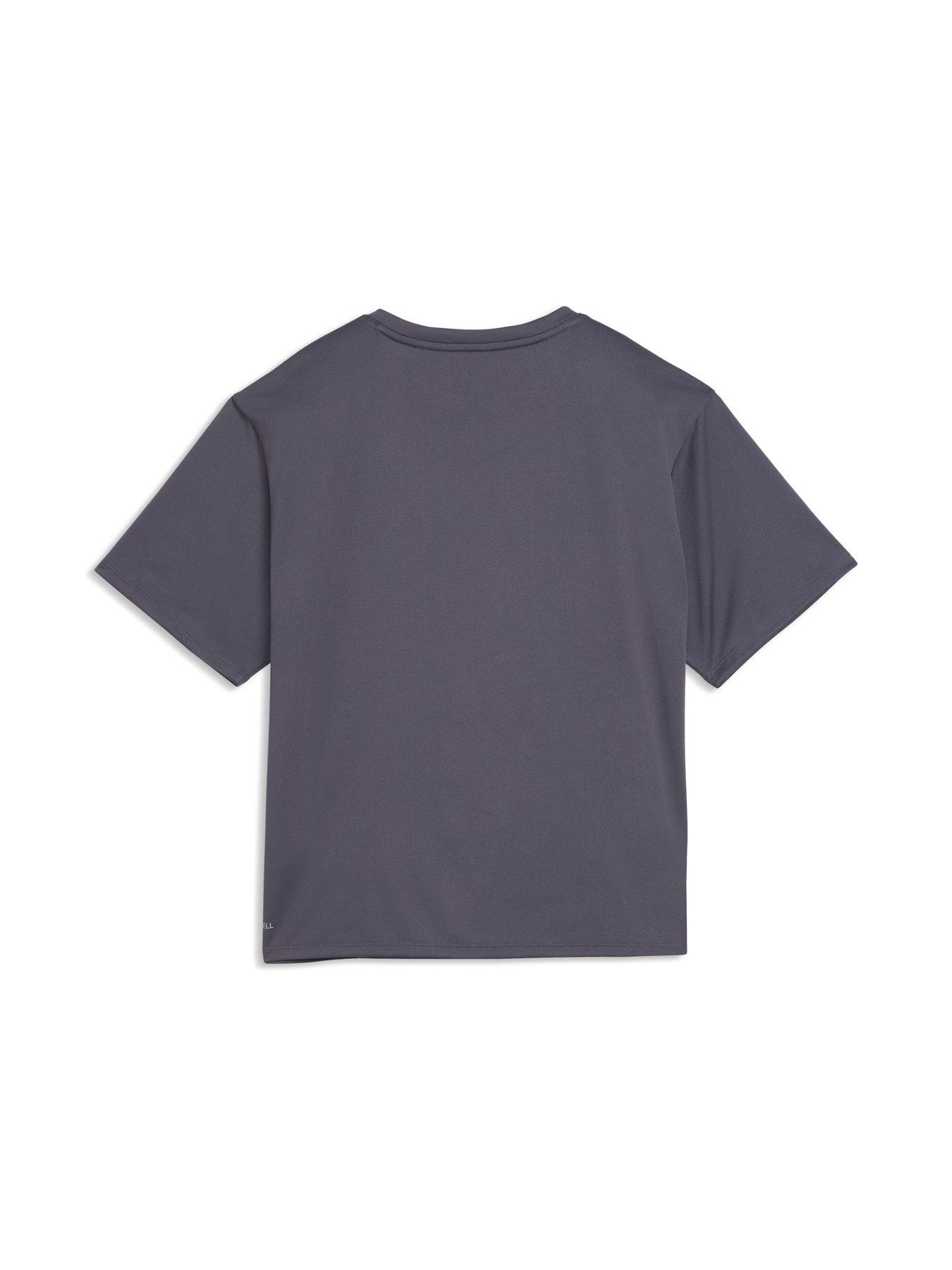 Image 2 of 2 of Puma Womens Training Essential Relaxed T-Shirt - Navy