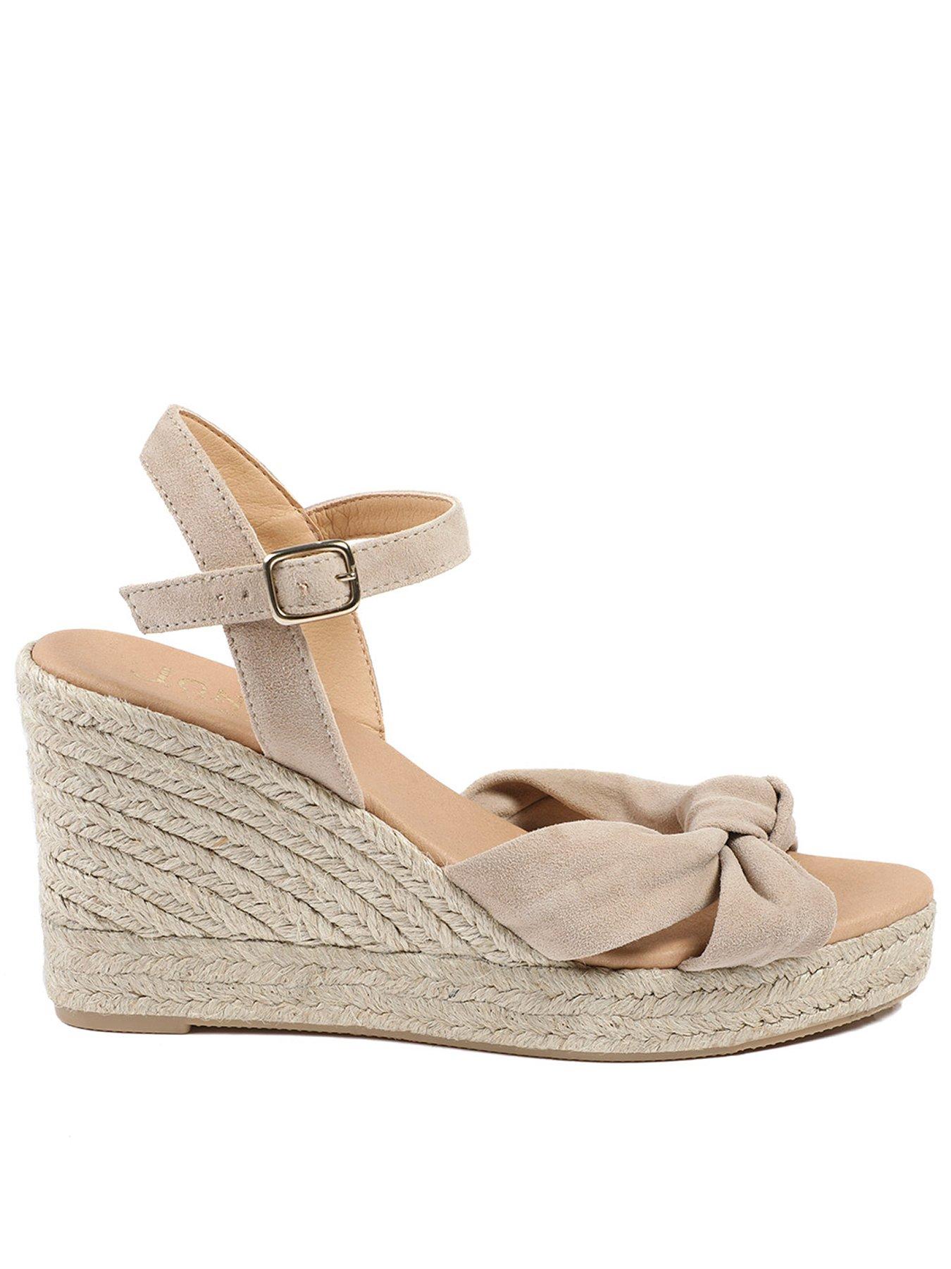 Jones Bootmaker Roxie Espadrilles Sandal - Sand