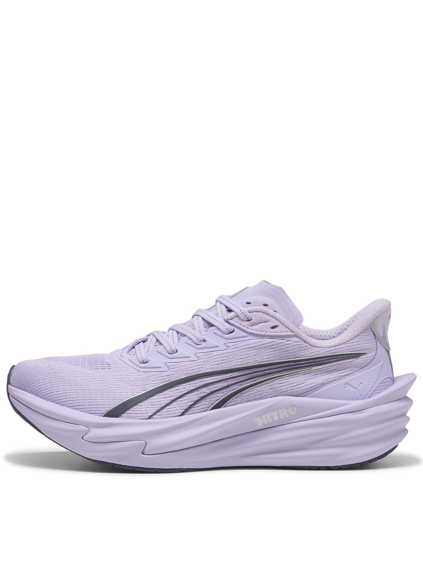 Puma Womens Deviate Nitro 4 Running Shoe - Purple